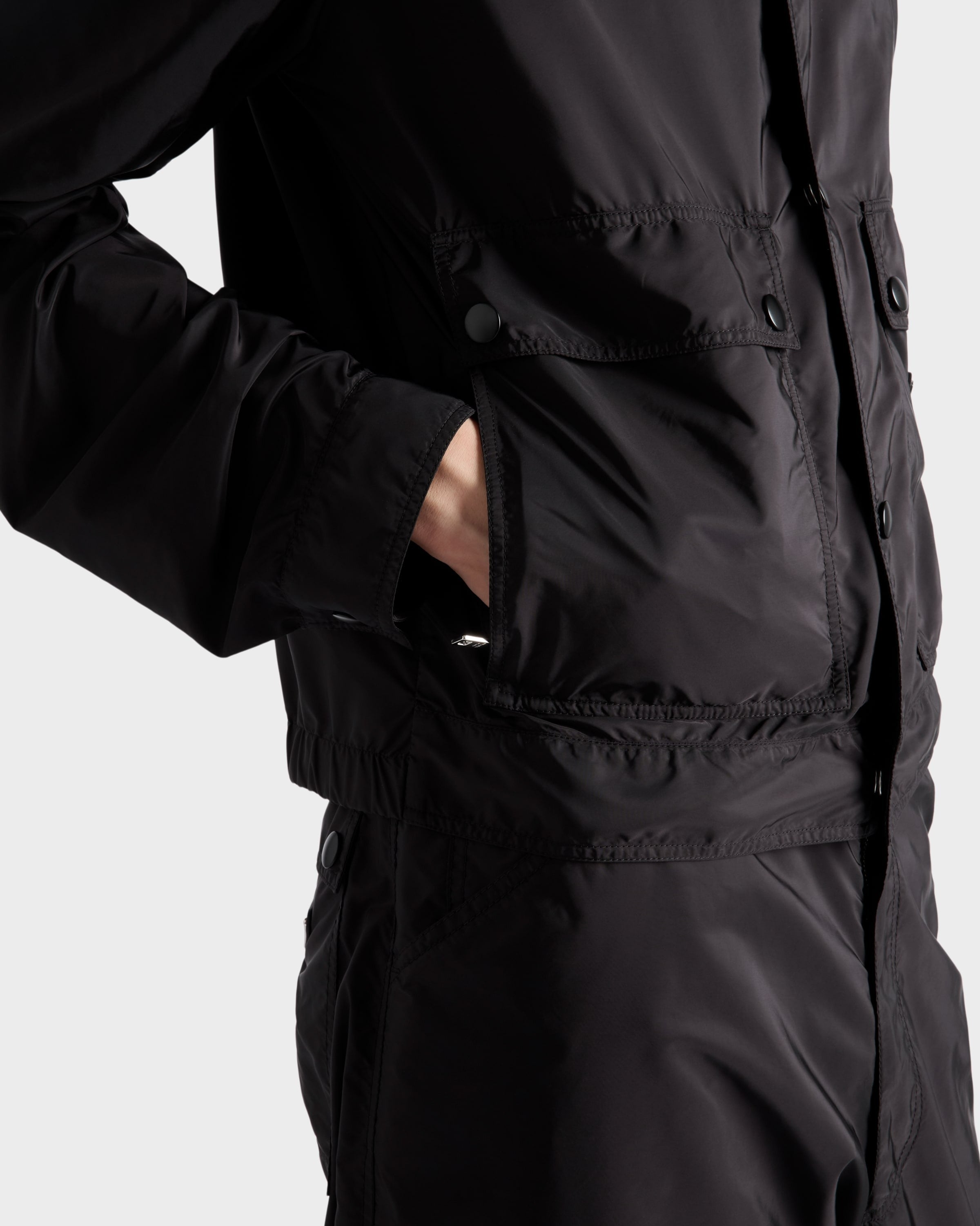 Re-Nylon jacket Black