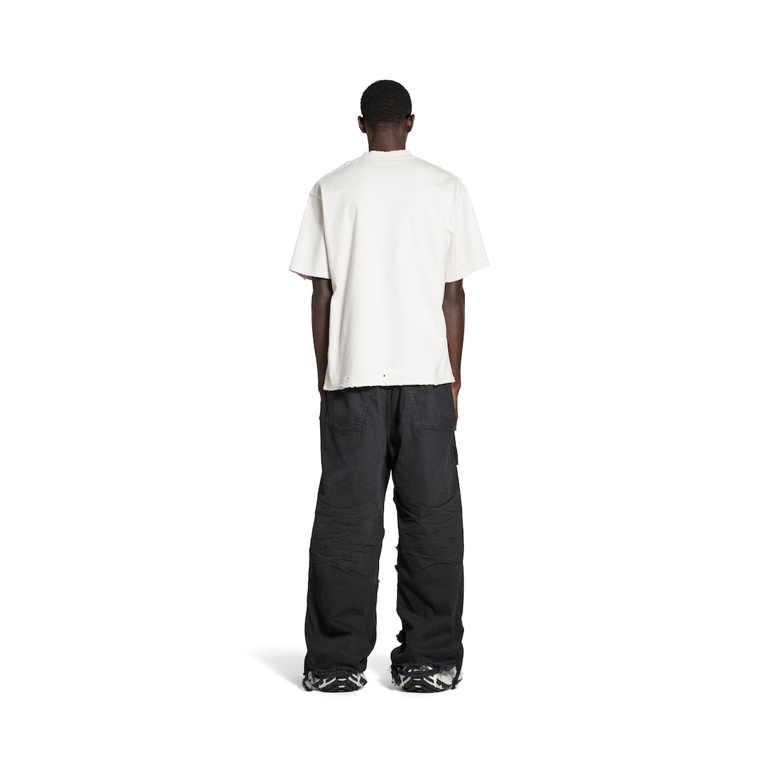 Paris Liberty T-shirt Medium Fit in Off White Paris