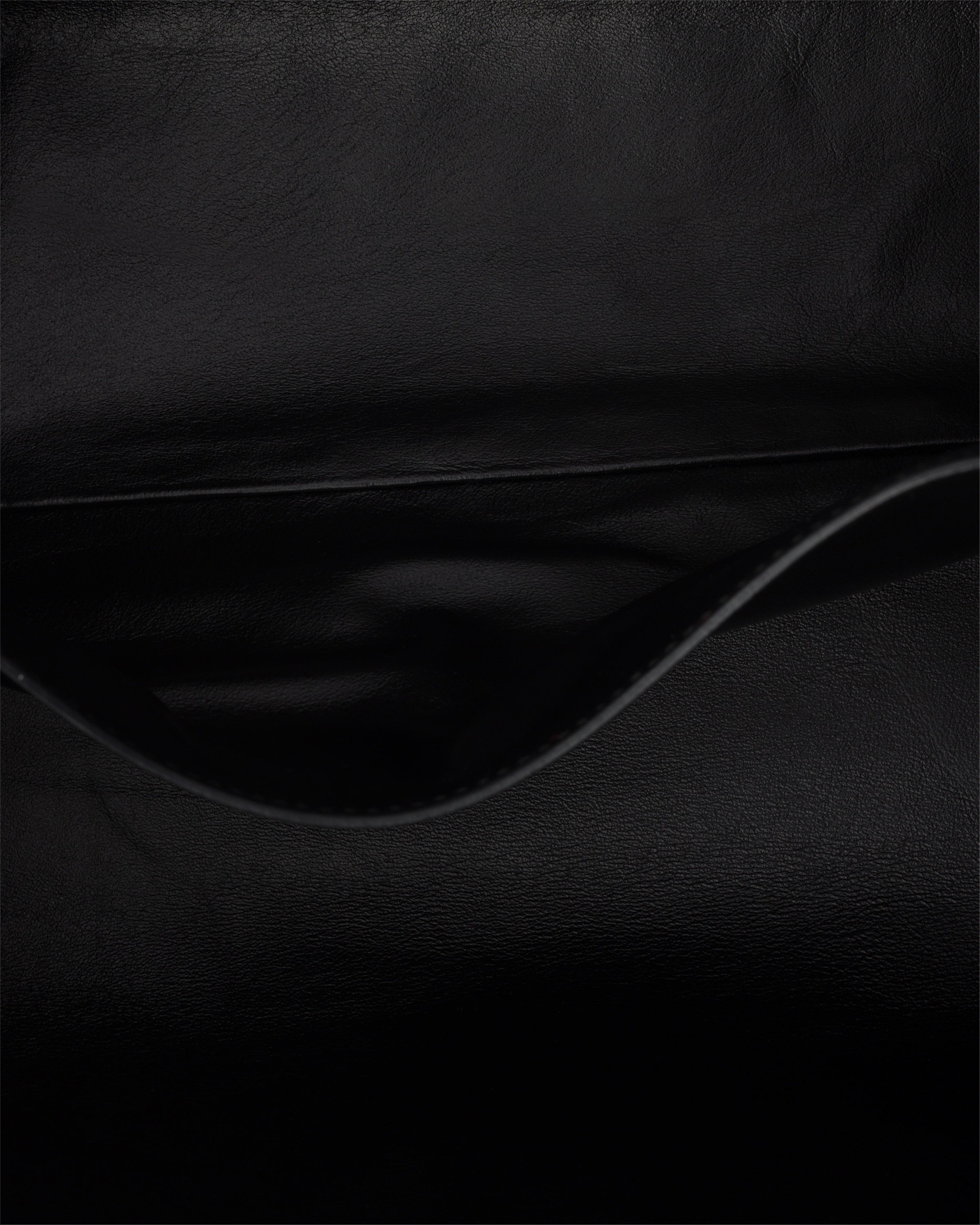 Small Prada Tumulte nappa leather bag Black