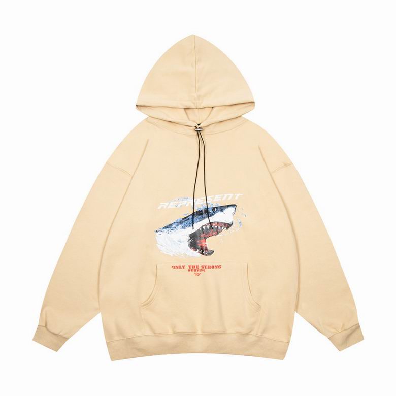 Represent Only The Strong Survive Shark Hoodie