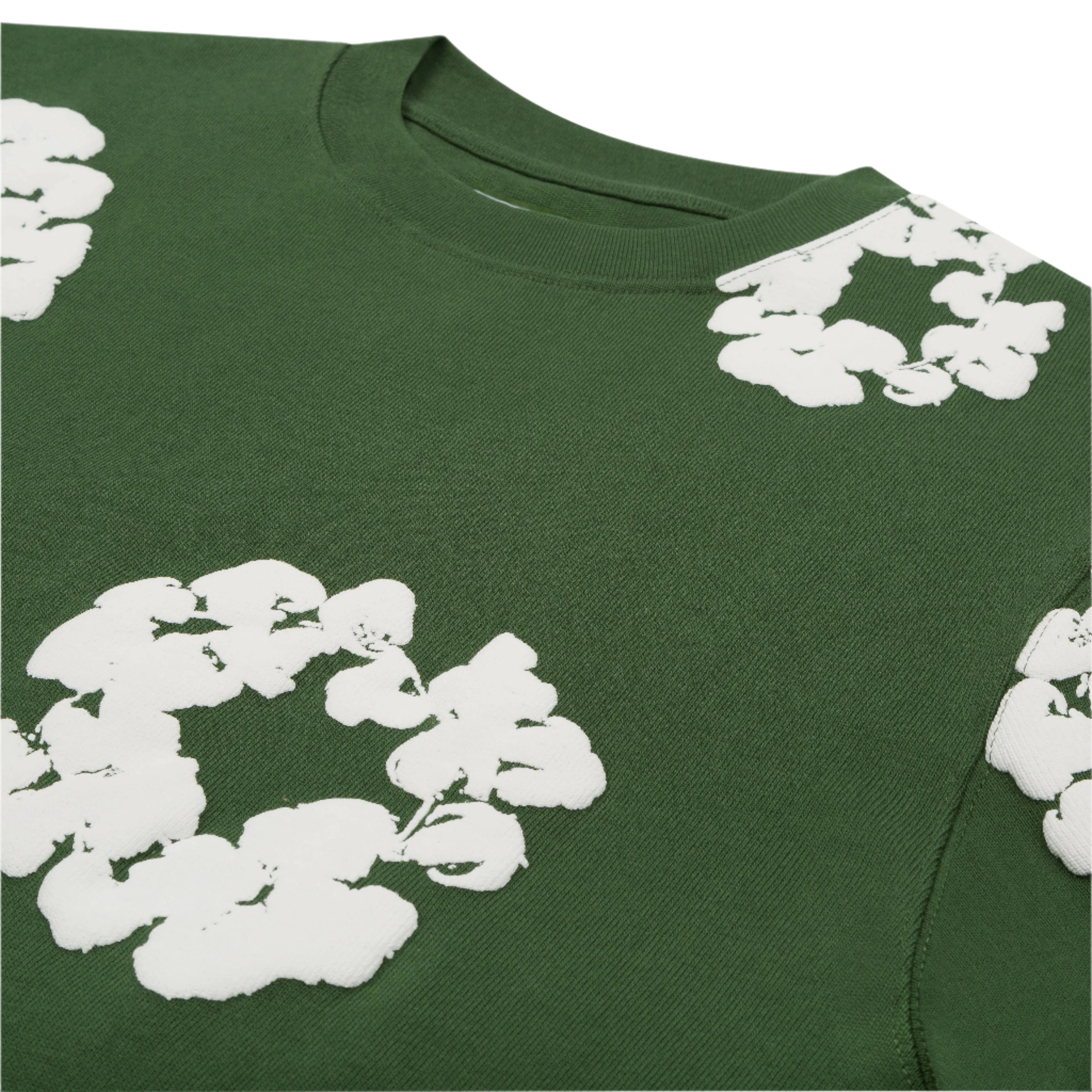 Cotton Wreath Long Sleeve Green Green