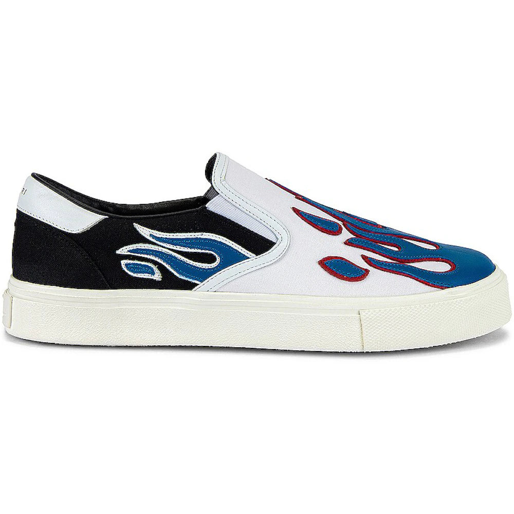 AMIRI Flame Slip On Black/Blue