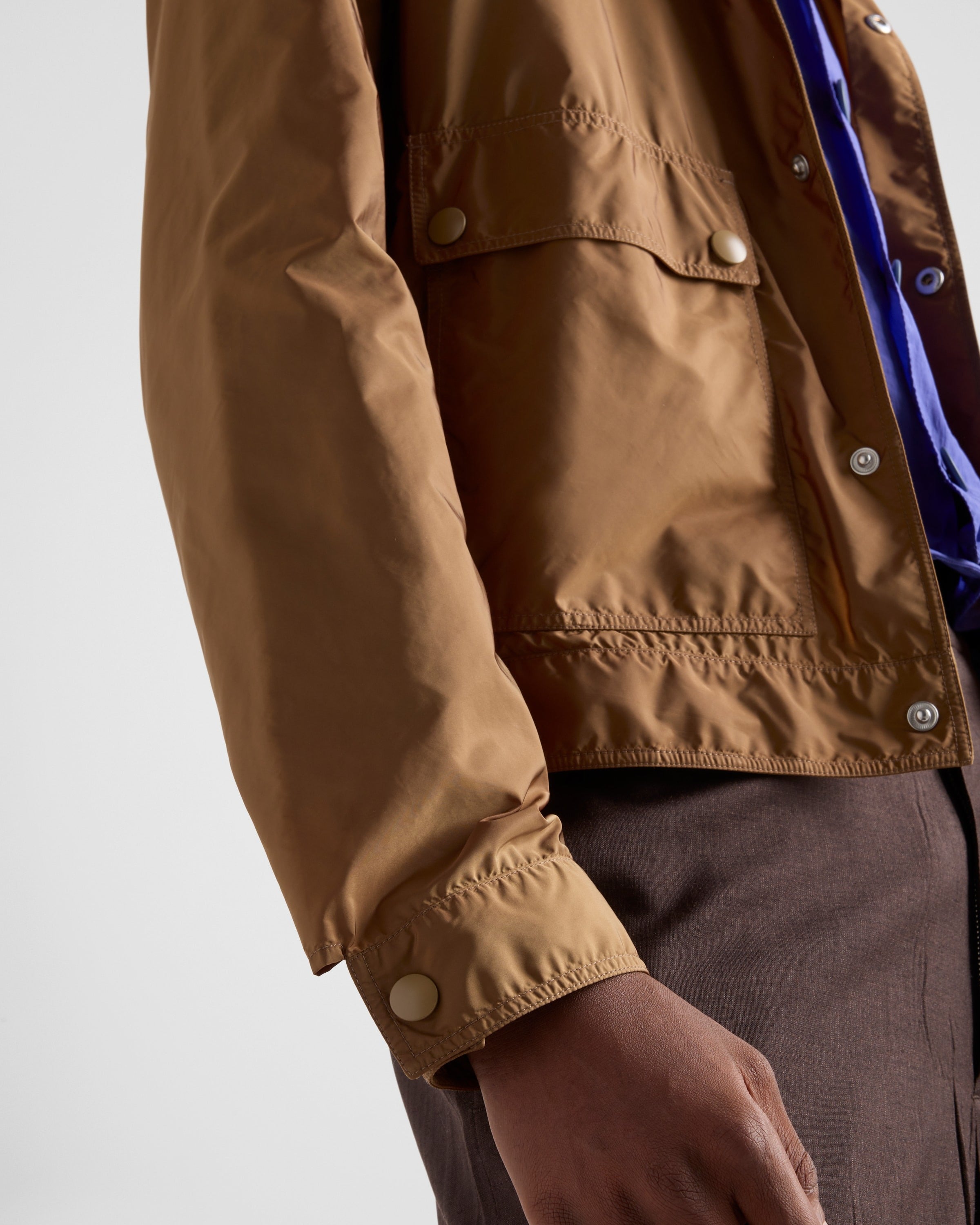 Re-Nylon jacket Cinnamon