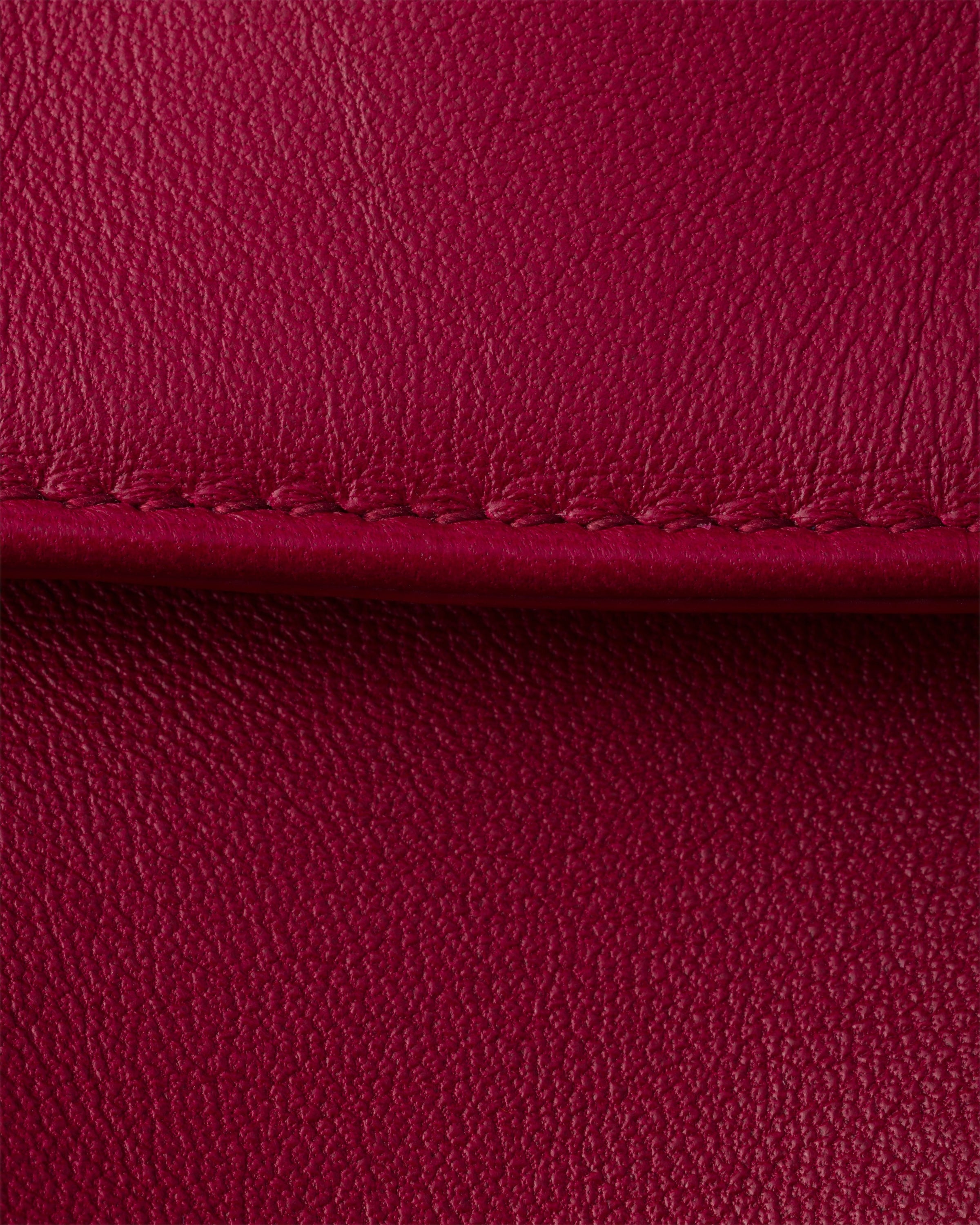 Small Prada Tumulte nappa leather bag Cherry