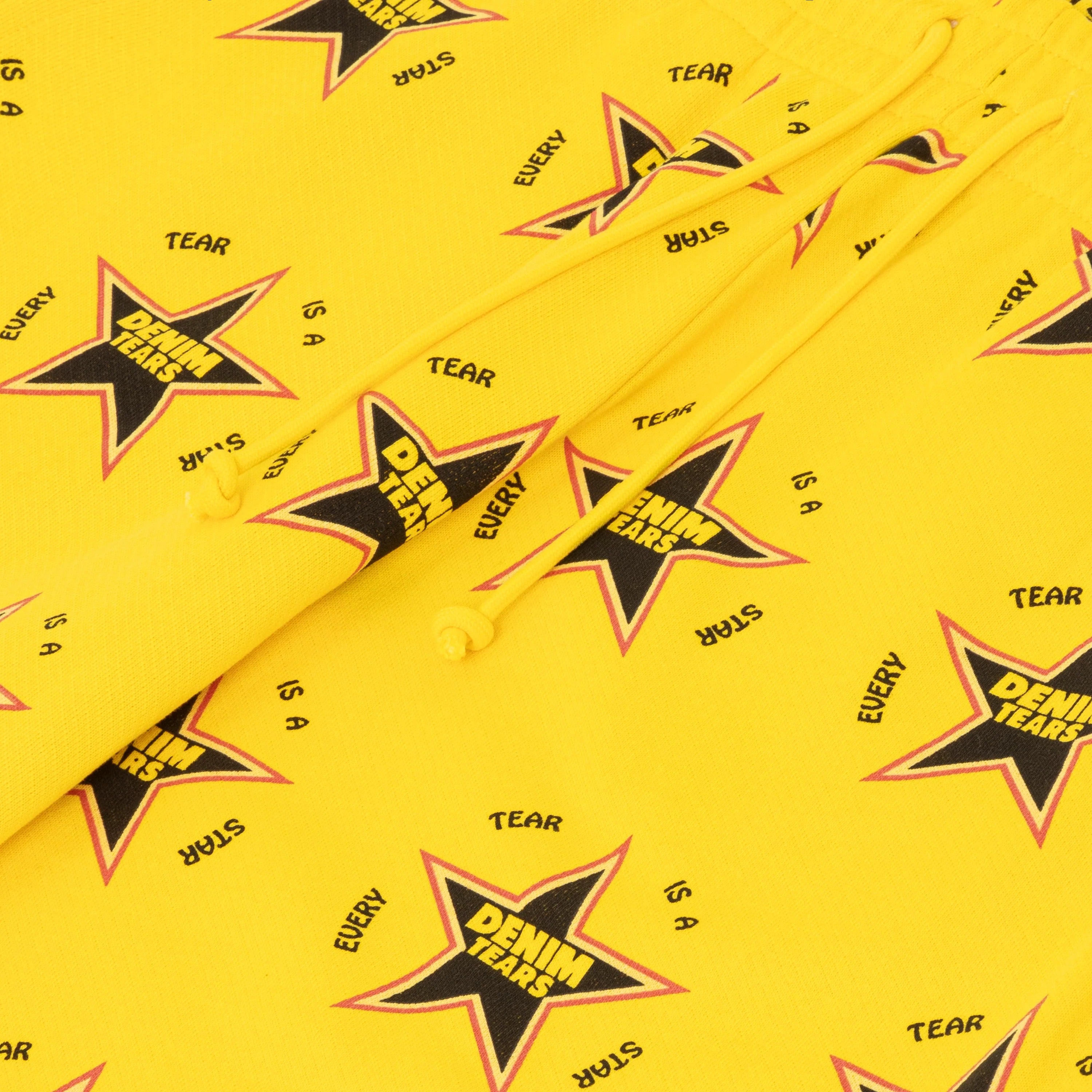 Every Tear Is A Star Sweatpants Yellow Yellow