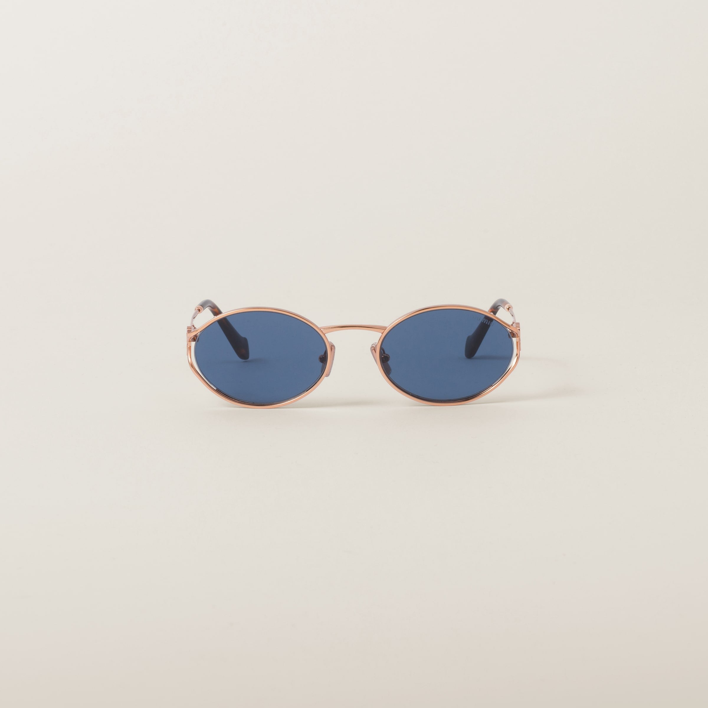 Miu Miu Logo sunglasses Blue Lenses