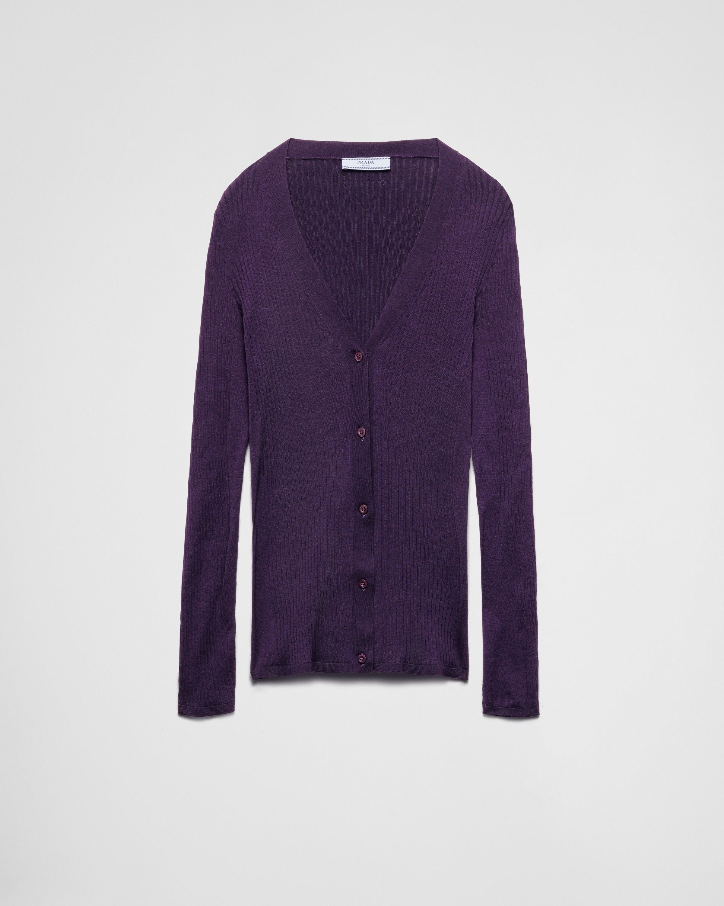 Cotton cardigan Violet