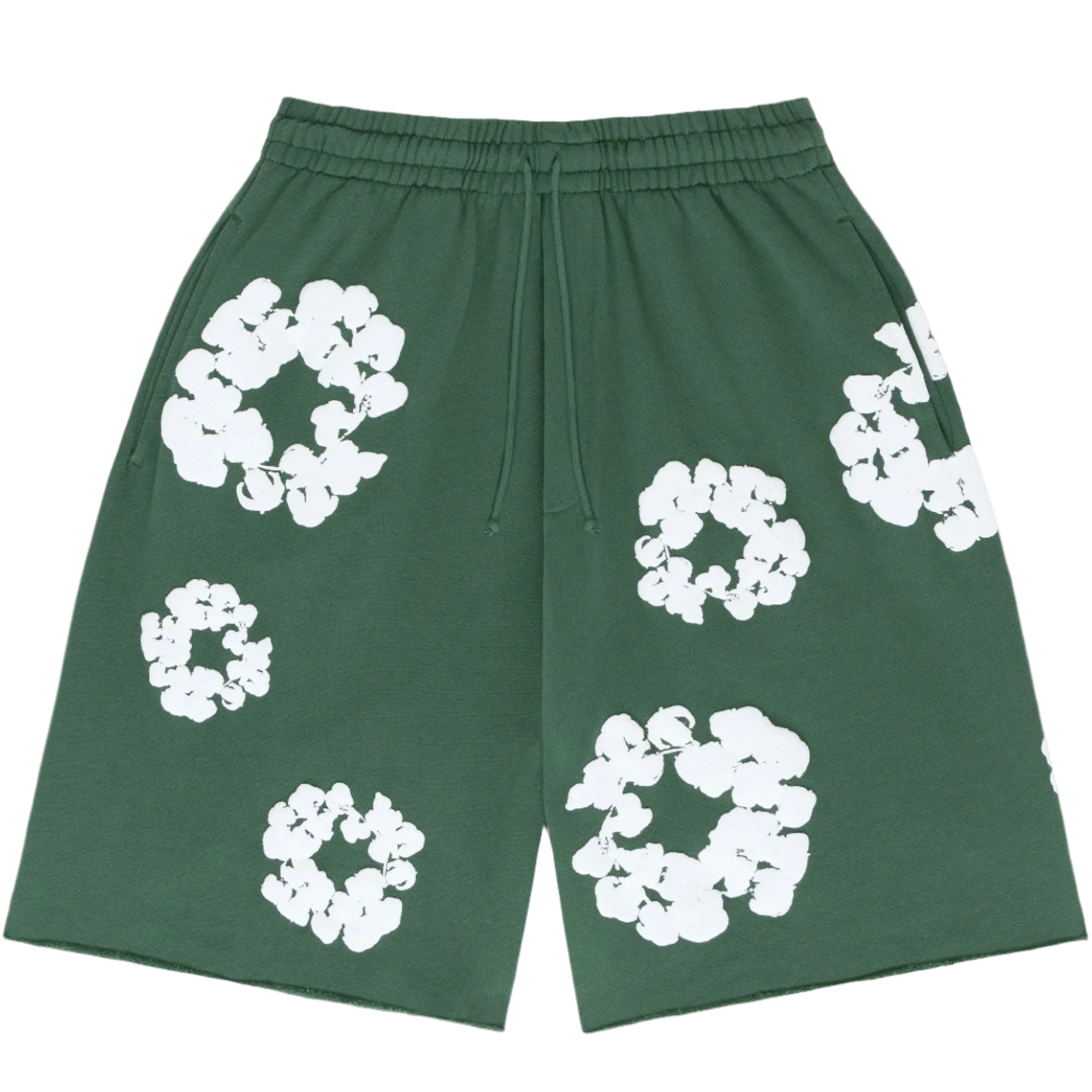 The Cotton Wreath Shorts Green
