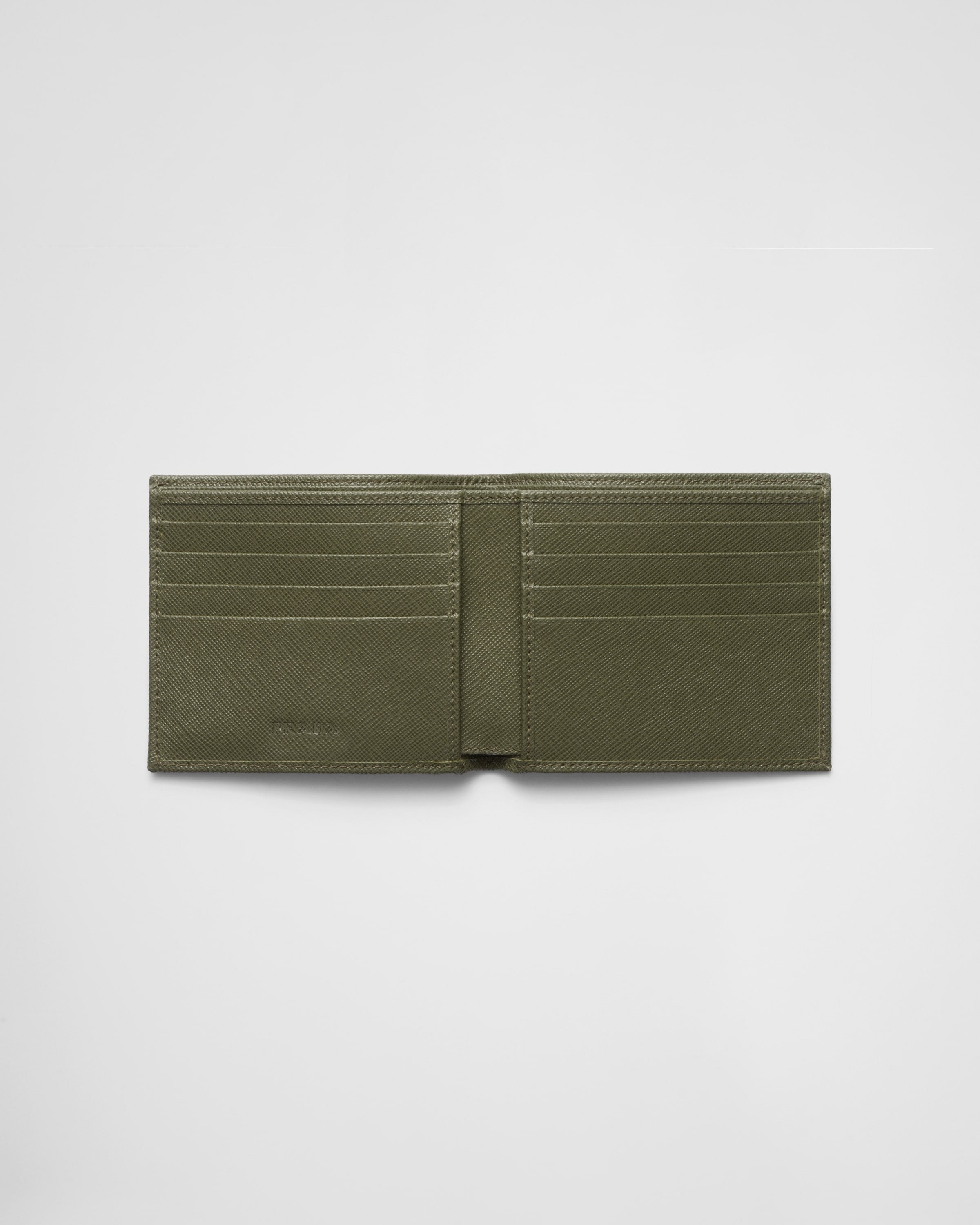 Saffiano Leather Wallet Loden Green