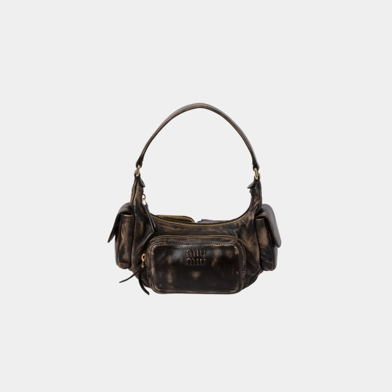 Nappa Leather Pocket Bag