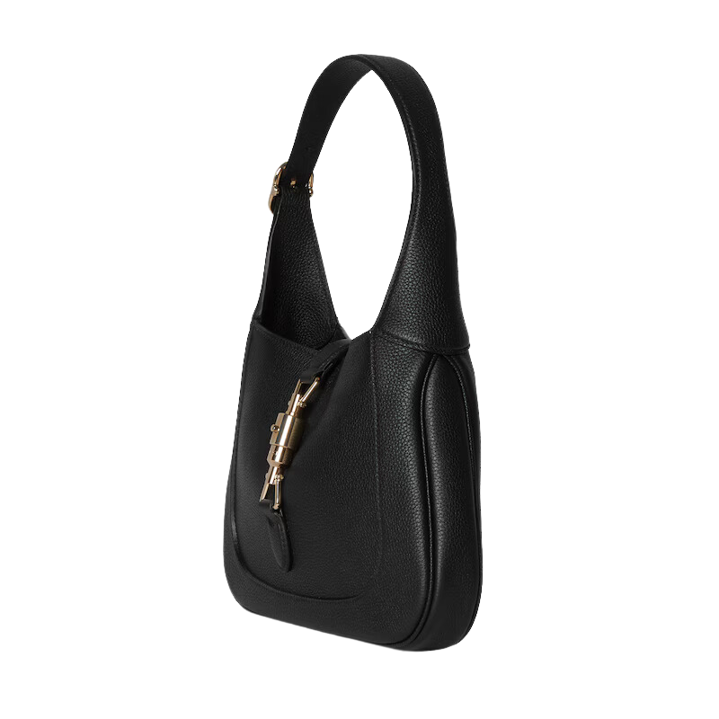 Gucci Jackie 1961 Small Shoulder Bag Black Leather