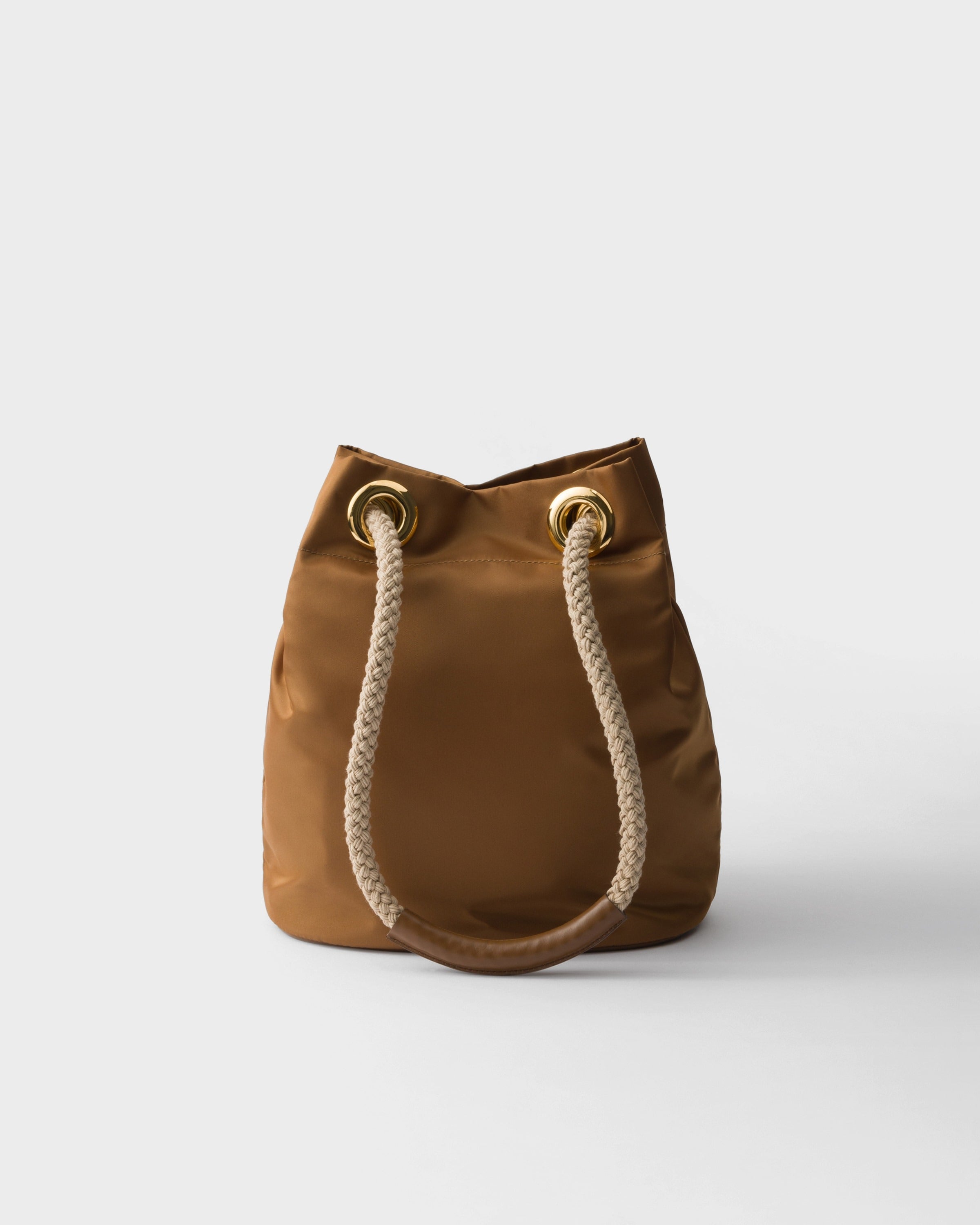 Prada Mariner Re-Nylon small bucket bag Brandy