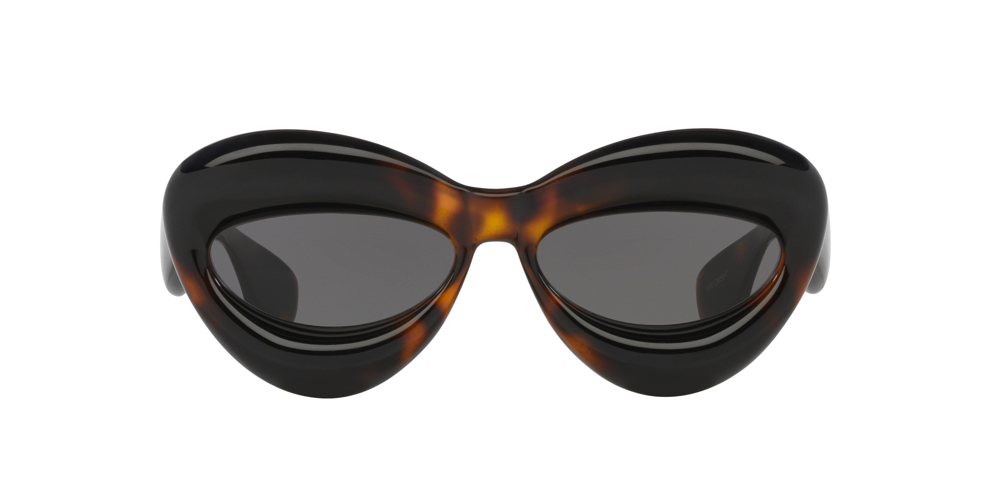 LOEWE Fashion Show Inflate LW40097I Tortoise - Women Sunglasses, Grey Lens