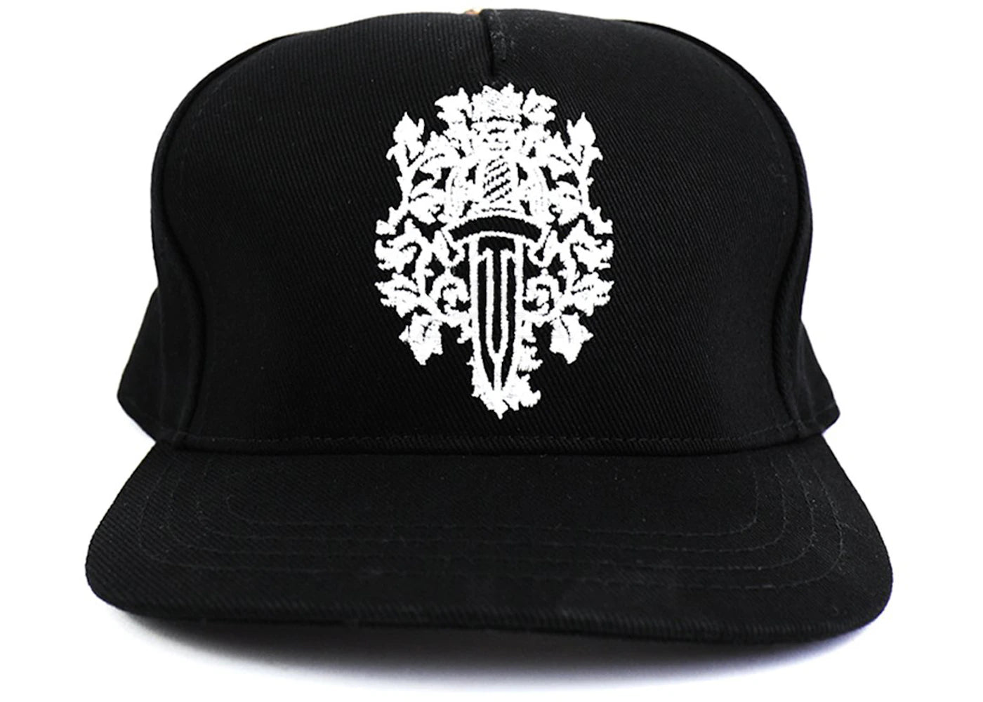 Chrome Hearts Dagger Denim Baseball Hat Black/White