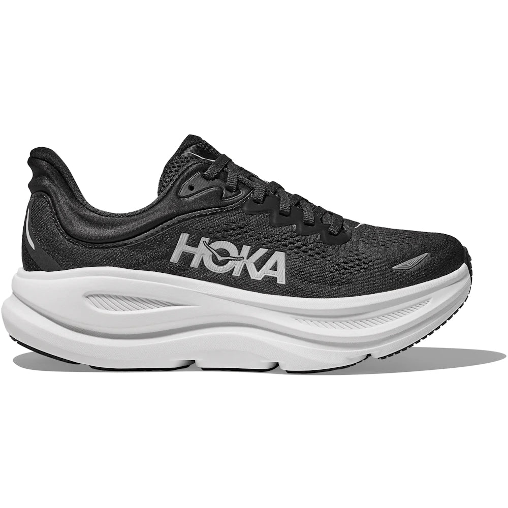 Hoka One One Bondi 9 Black White (Women's)