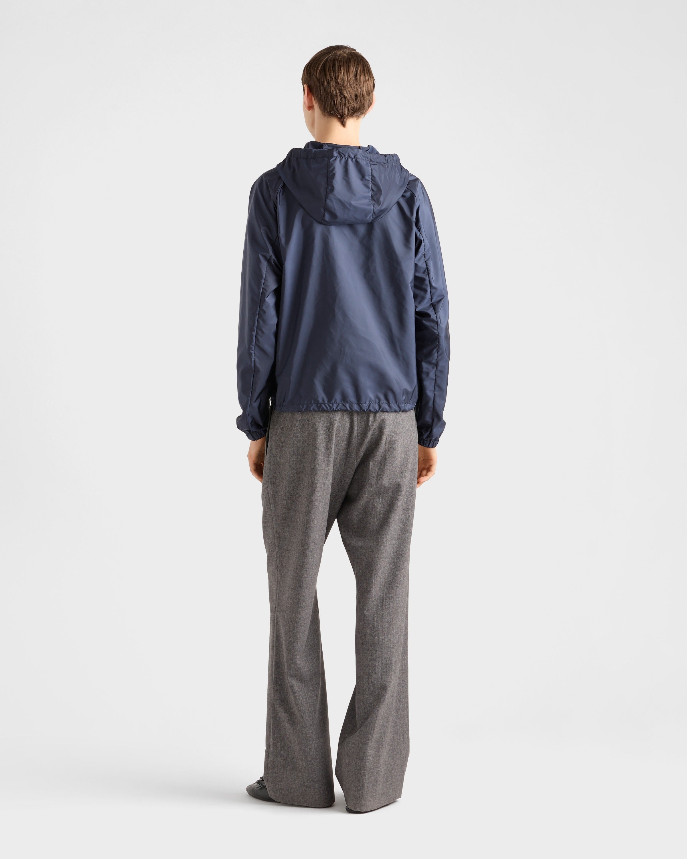 Re-Nylon blouson jacket Blue