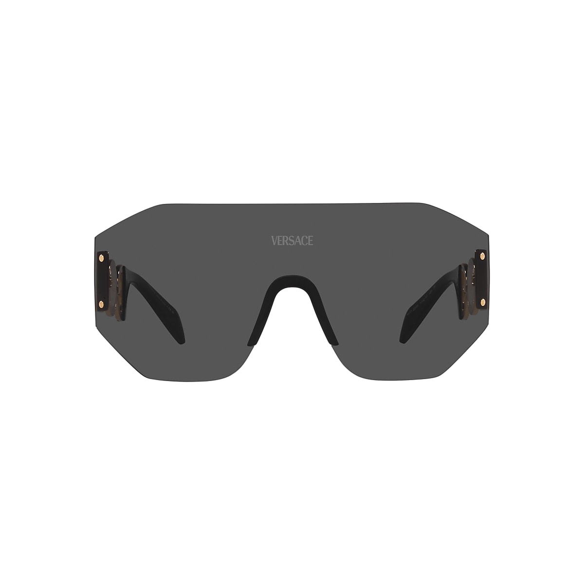 VERSACE VE2258 Dark Grey - Unisex Luxury Sunglasses, Dark Grey Lens