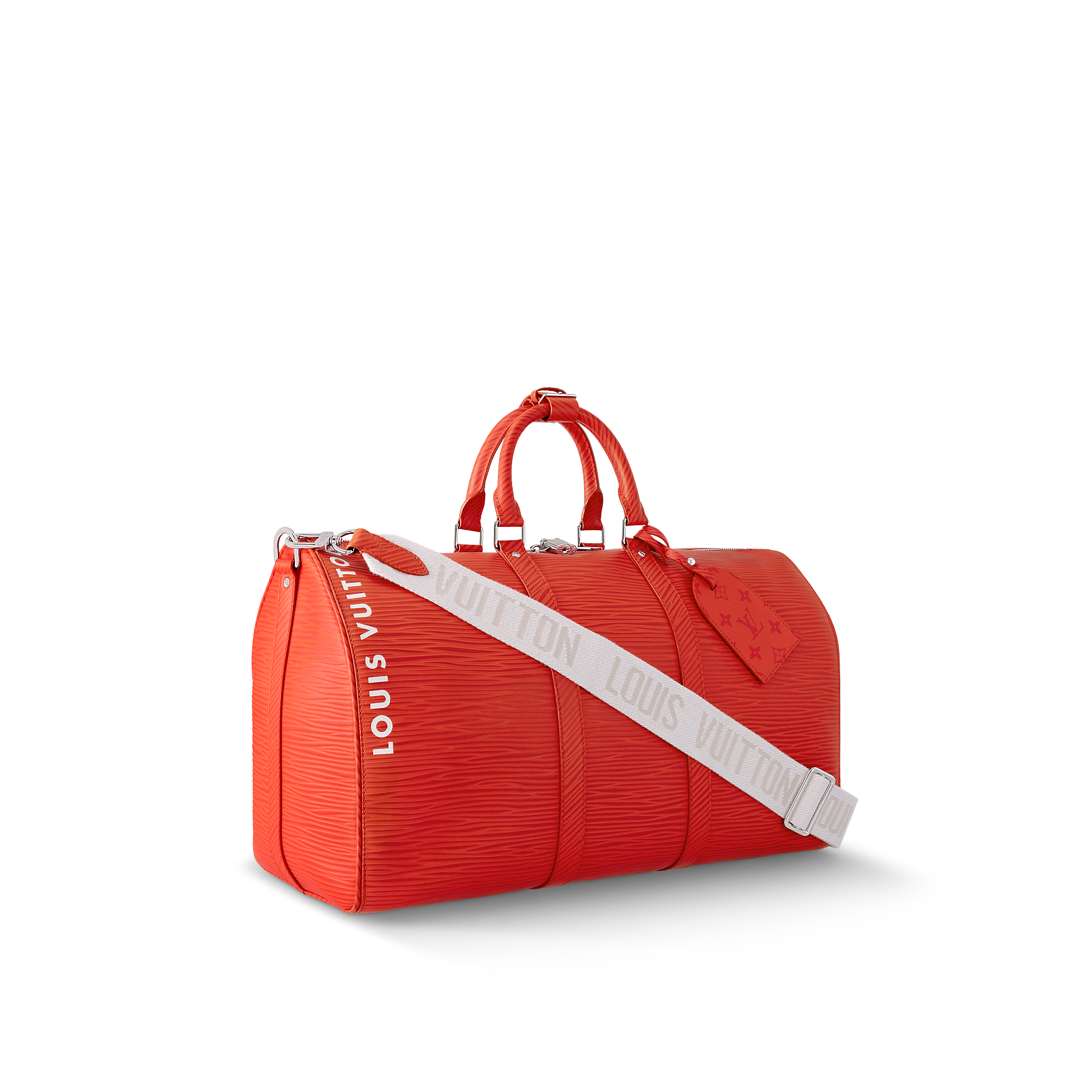 Keepall Bandoulière 50 Vermillion Red