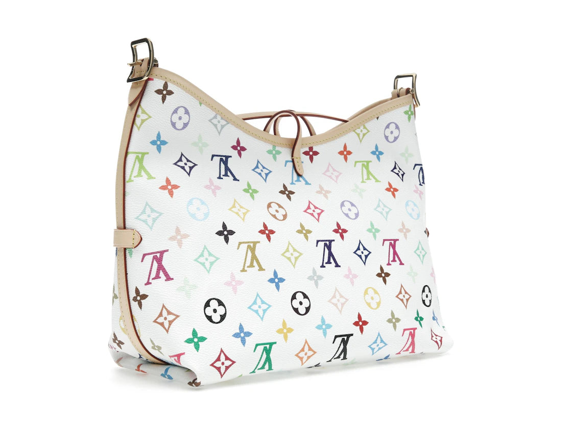 Louis Vuitton x Takashi Murakami CarryAll PM White Multicolored