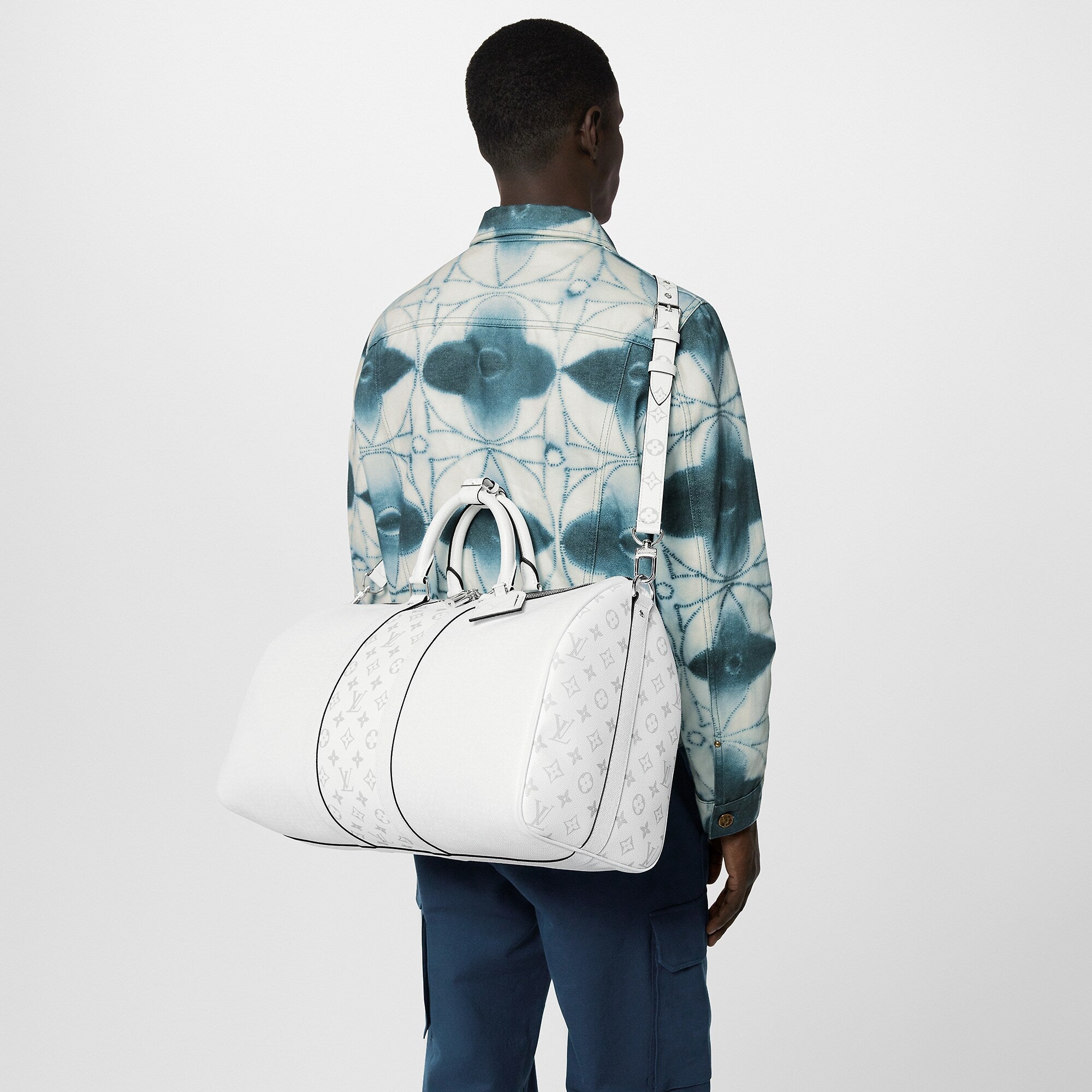Keepall Bandoulière 50 Optic White