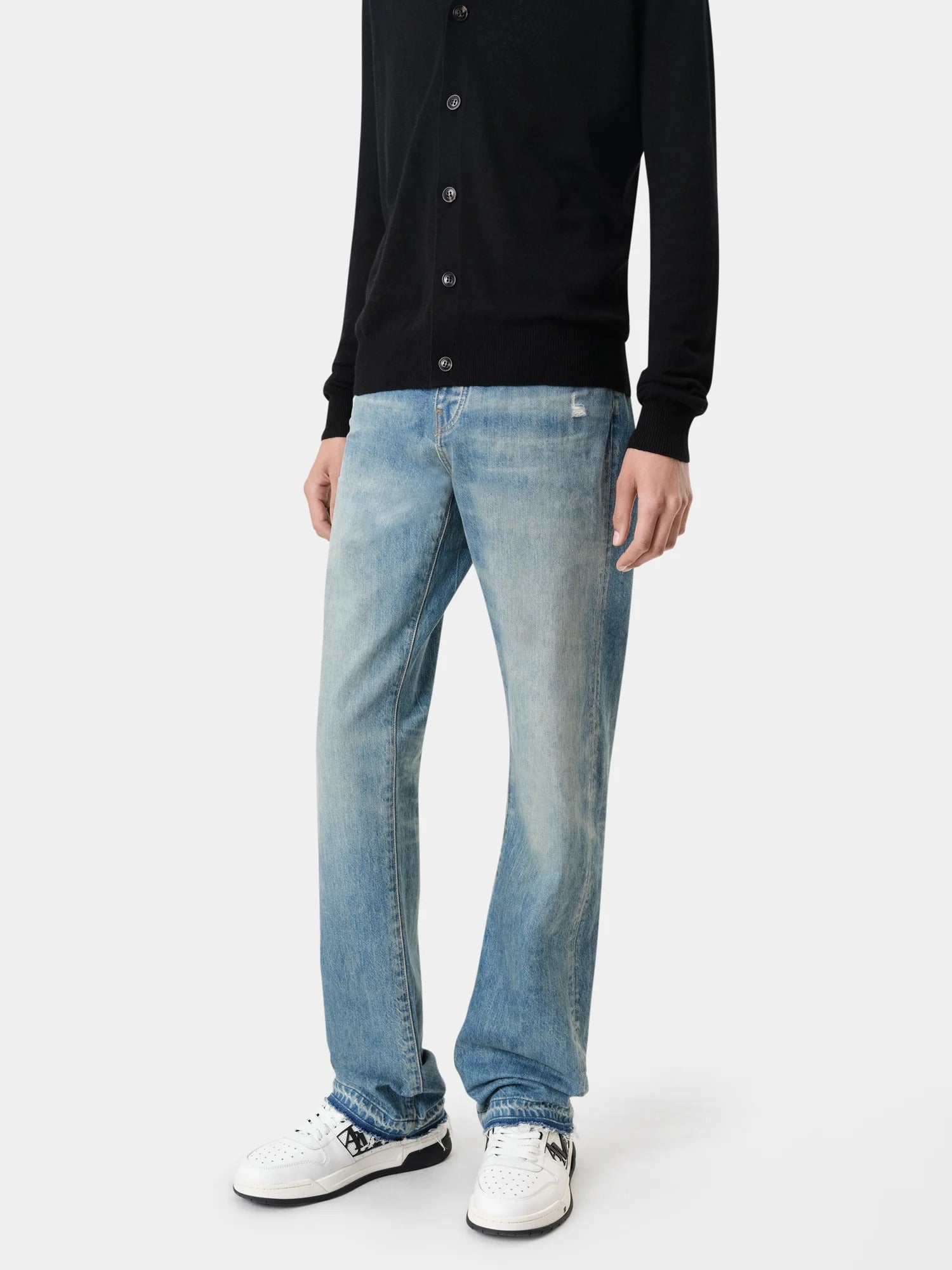RELEASED HEM STRAIGHT JEAN