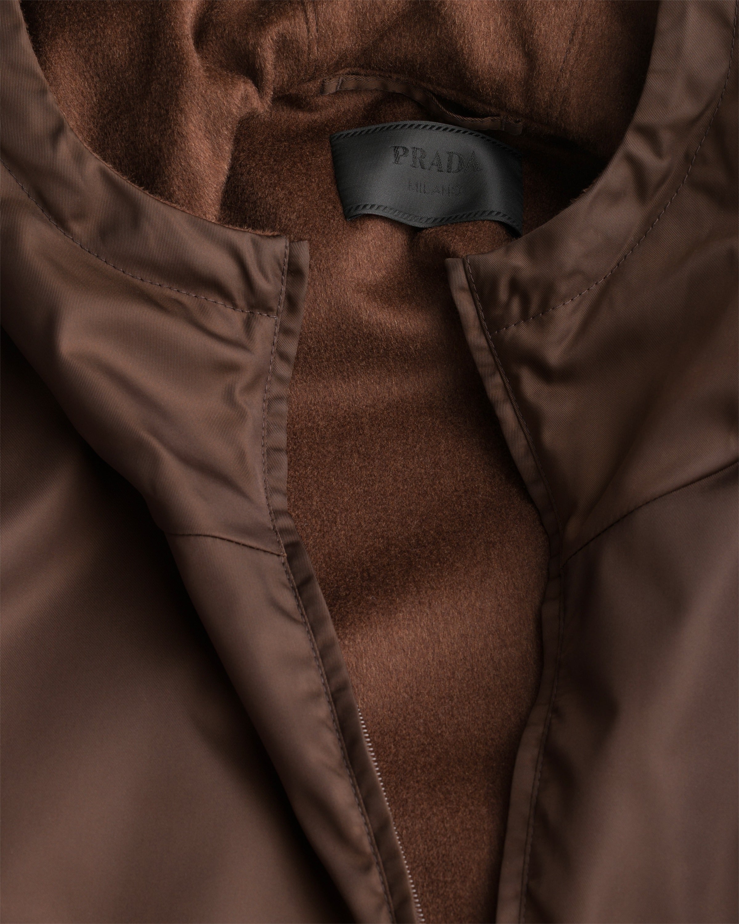 Re-Nylon anorak Cocoa Brown