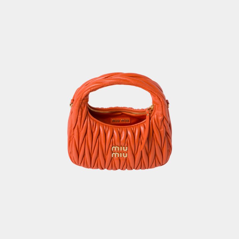 Wander Matelasse Nappa Leather Hobo Bag