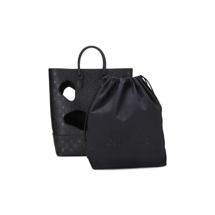 Louis Vuitton x Comme des Garçons Empreinte Bag 'Black Monogram'