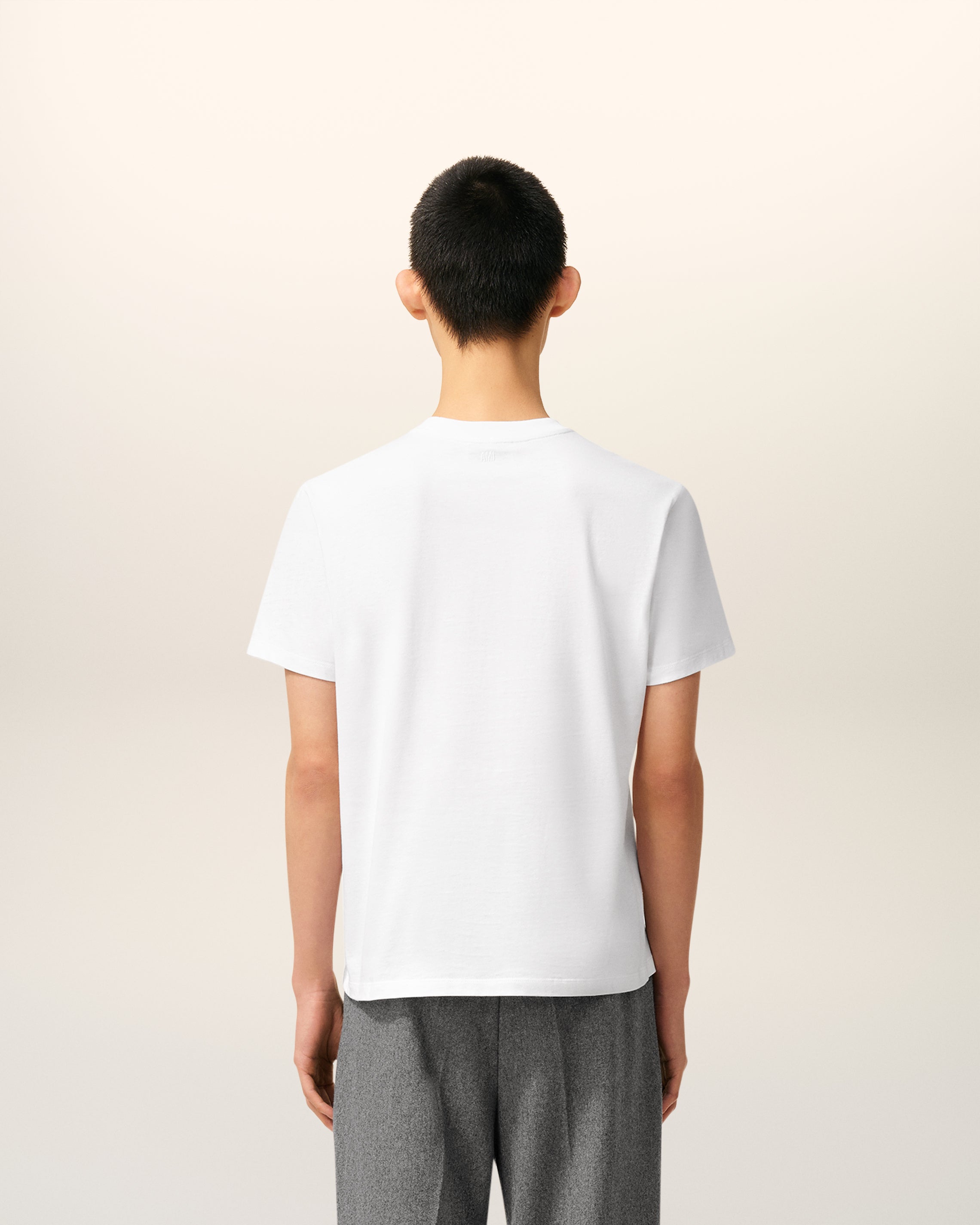 White Cotton Ami De Coeur T-shirt WHITE