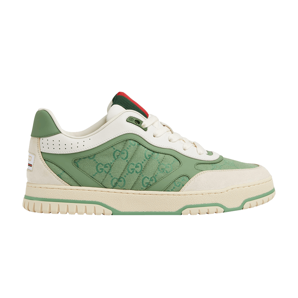 Gucci Re-Web Sneaker 'GG Canvas - Ivory Green'