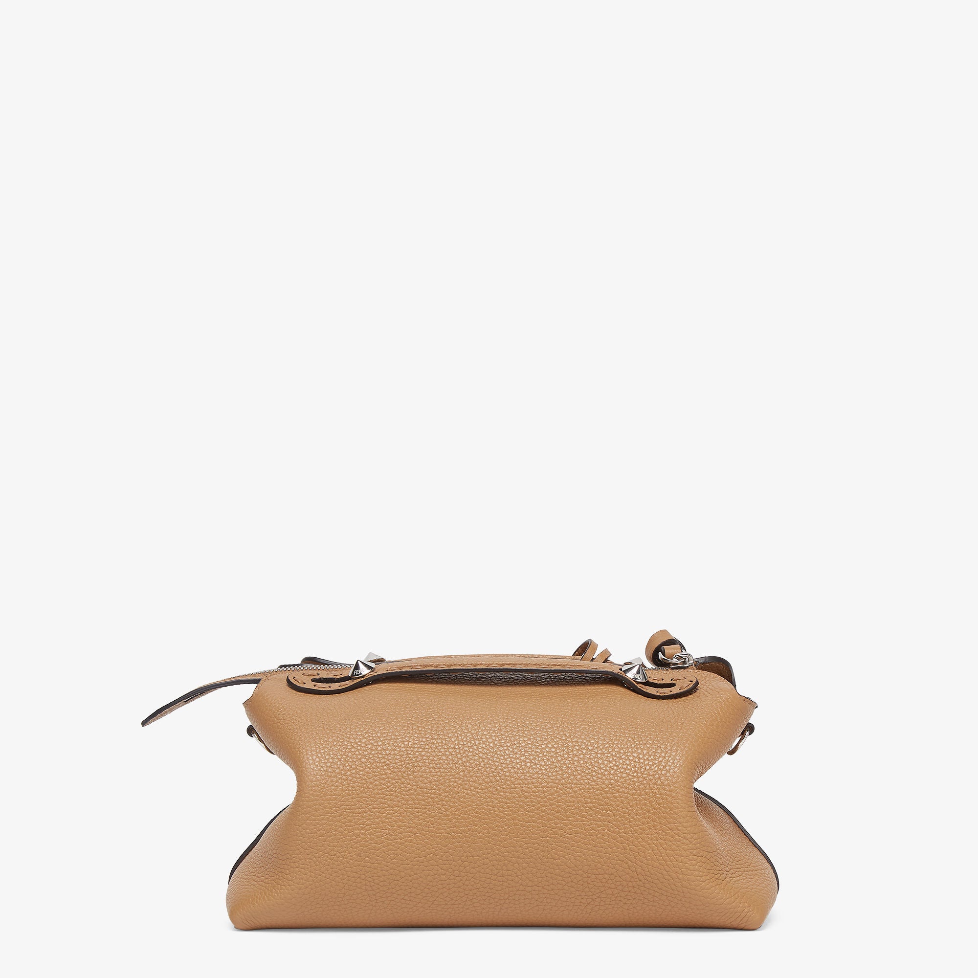 By The Way Selleria Medium Cappuccino-colored Selleria bag with 192 hand-sewn stitches