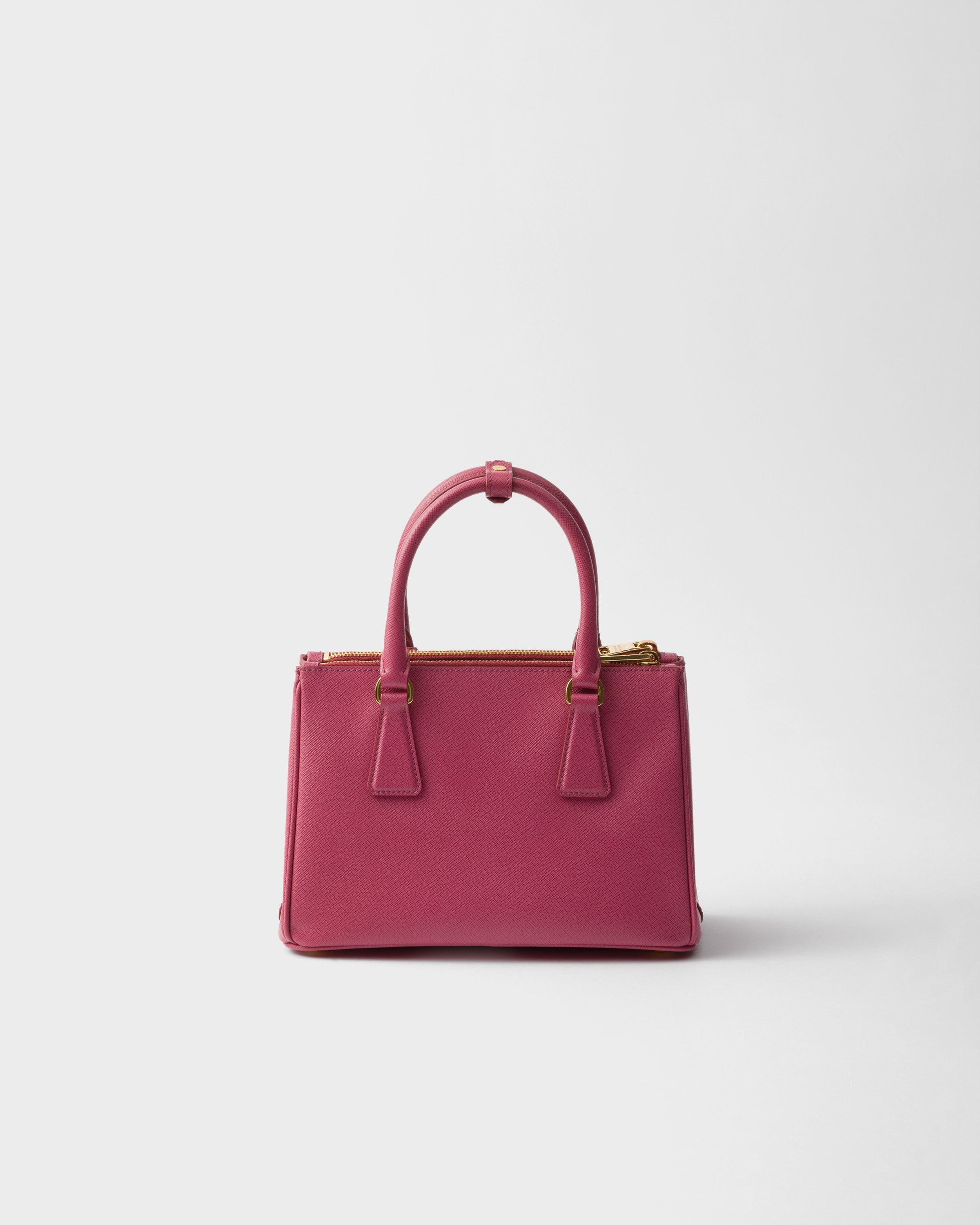 Small Prada Galleria Saffiano leather bag Bruyere Pink
