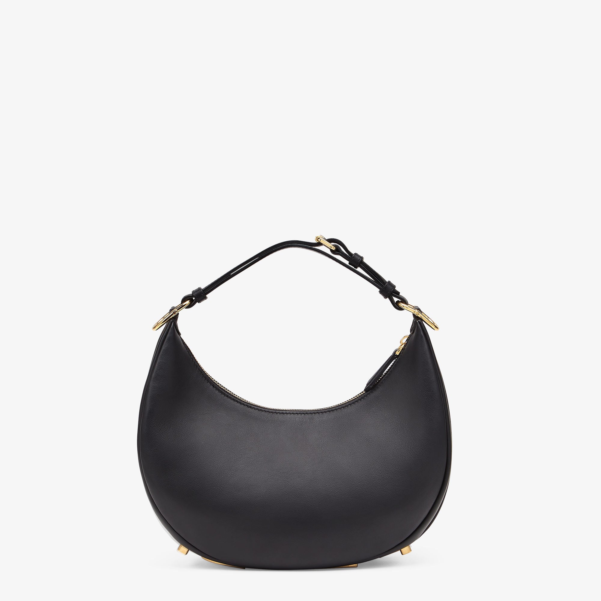 Fendigraphy Small Black leather bag
