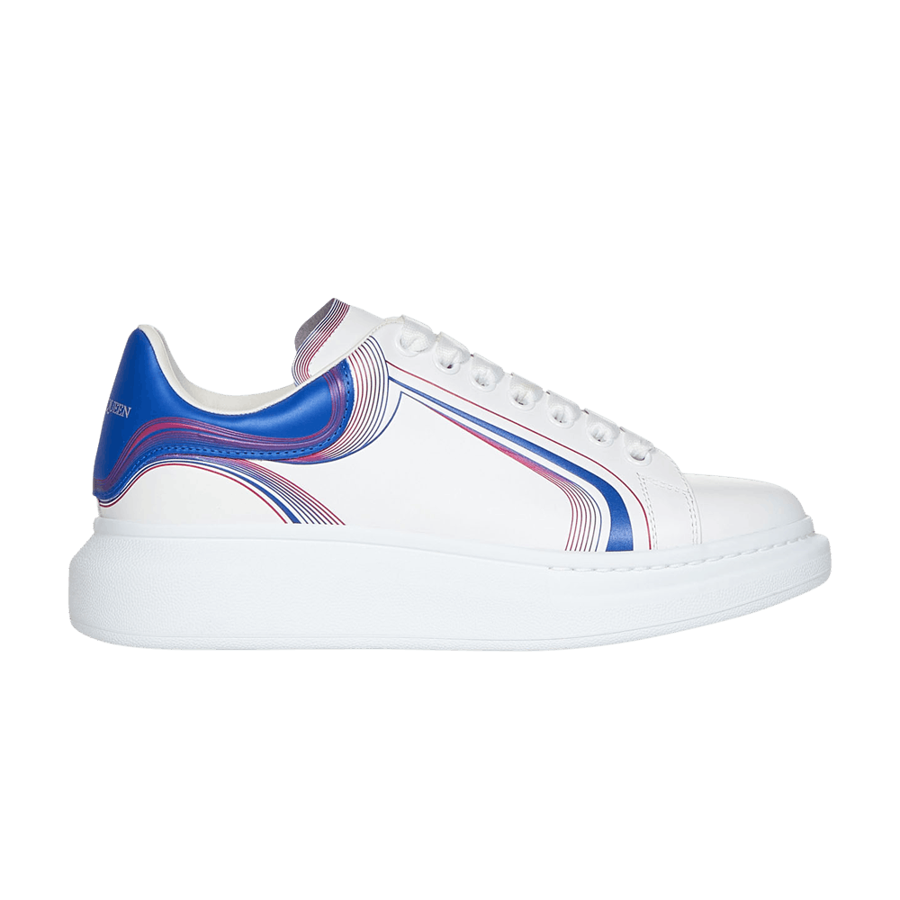 Alexander McQueen Oversized Sneaker 'Curve Tech - Blue Red'
