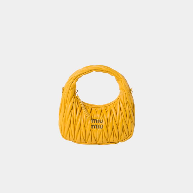 Wander Matelasse Nappa Leather Hobo Bag