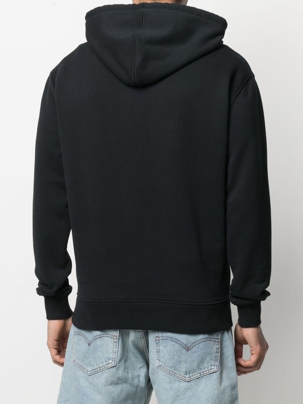 AMI Paris logo-embroidered Drawstring Hoodie