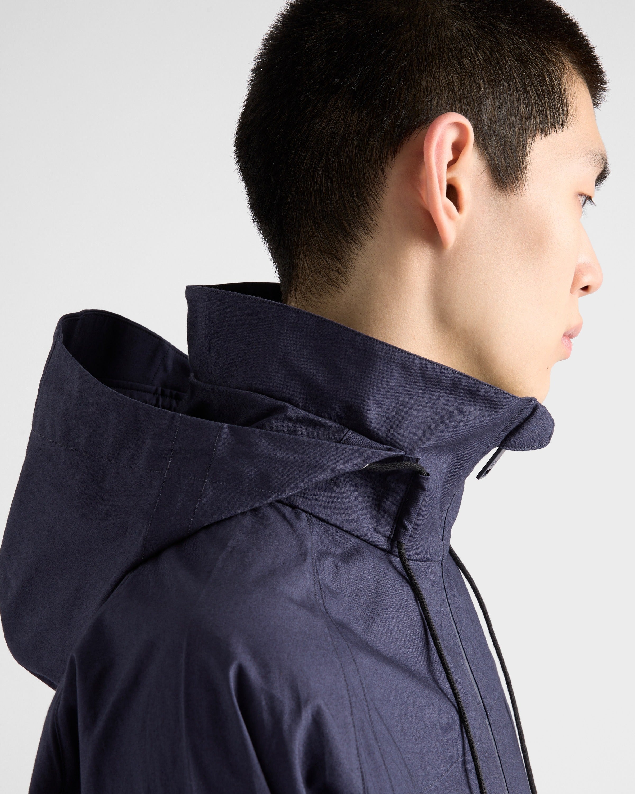 Cotton jacket Navy