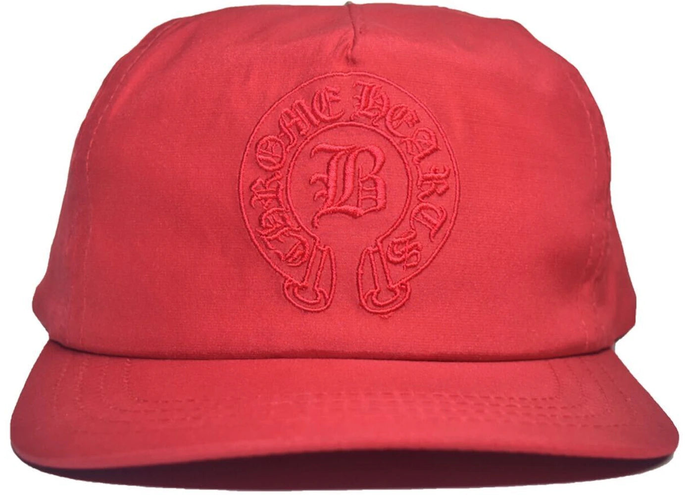 Chrome Hearts x Bella Hadid Slouch 5-Panel Red