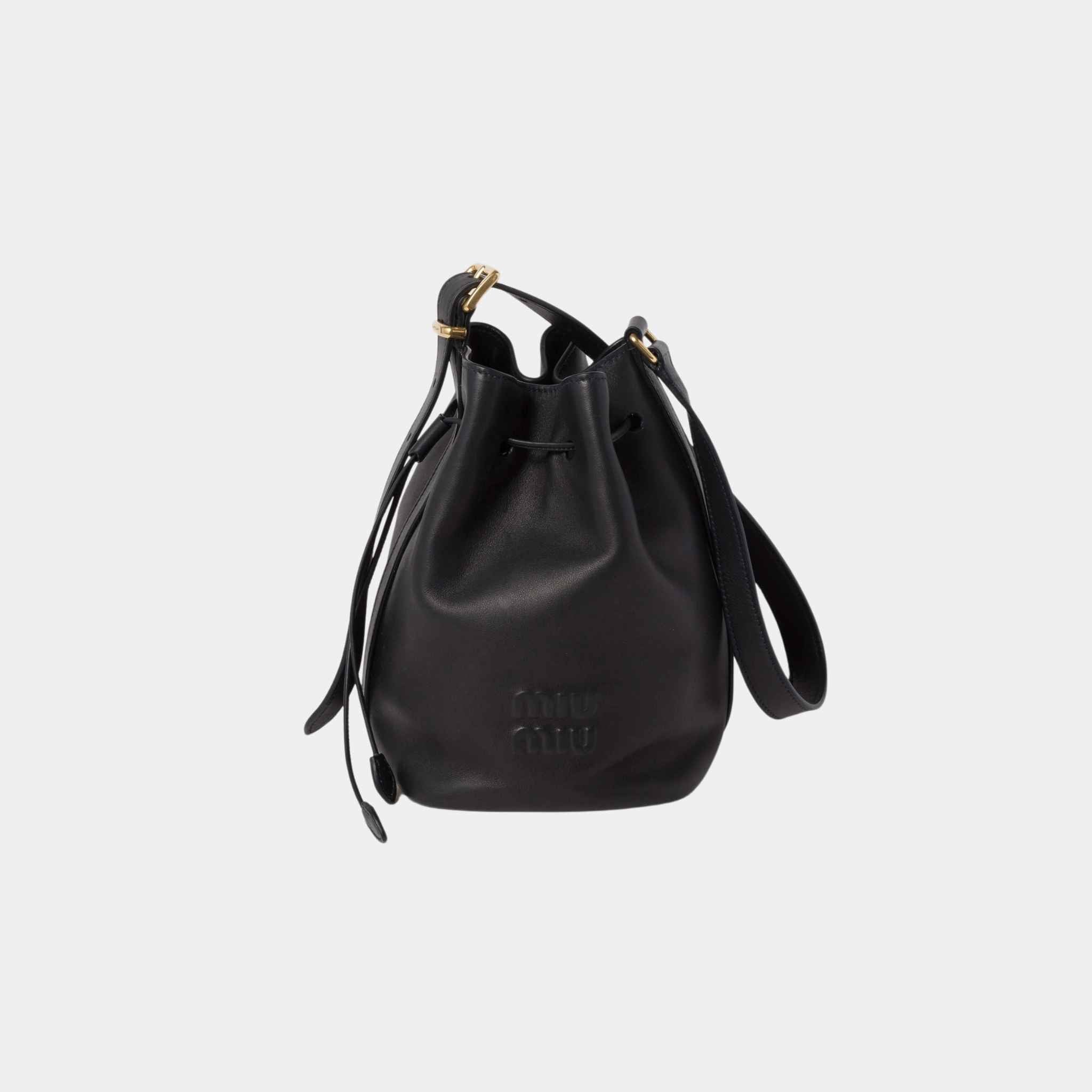 Leather Bucket Bag