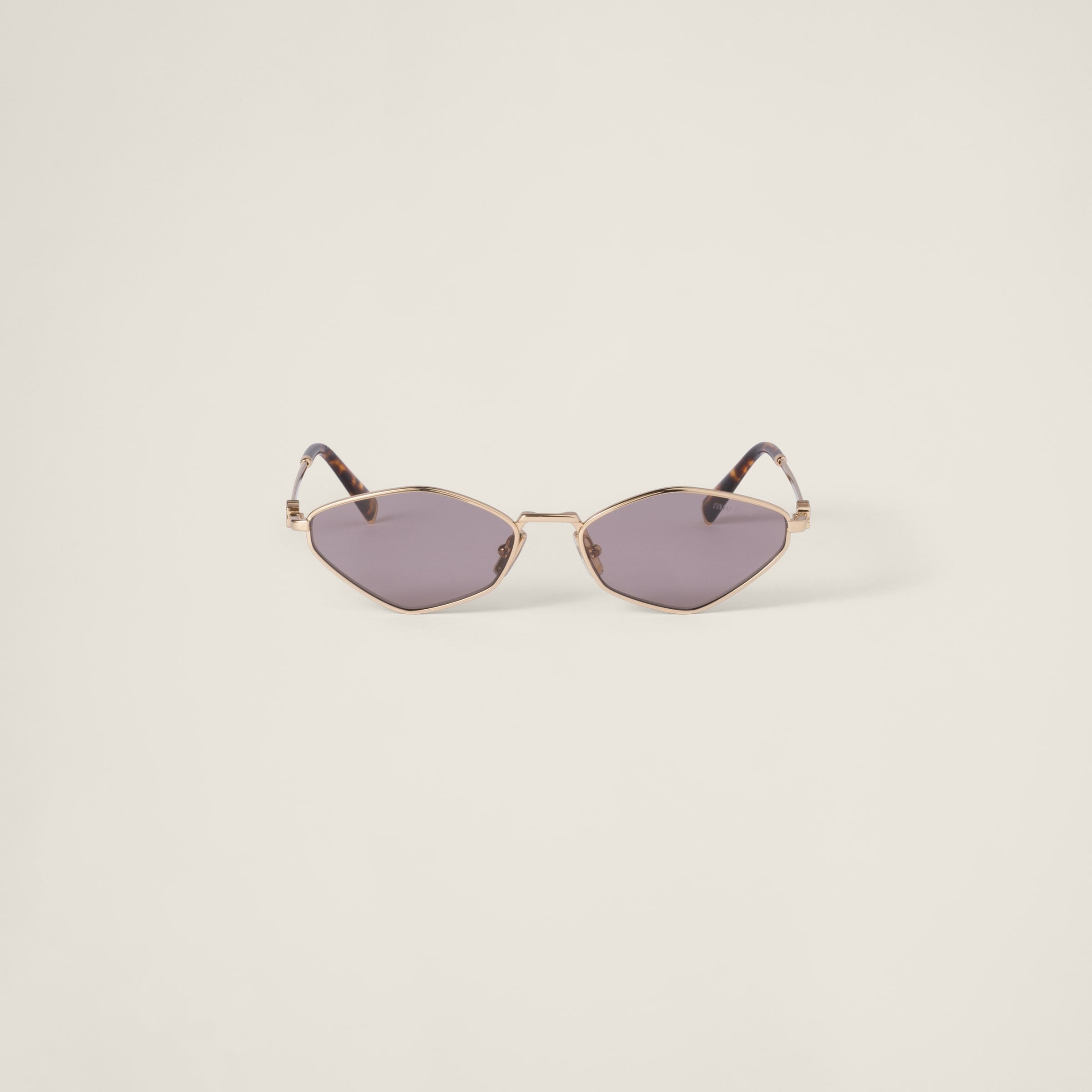 Miu Miu Logo sunglasses MAUVE LENSES