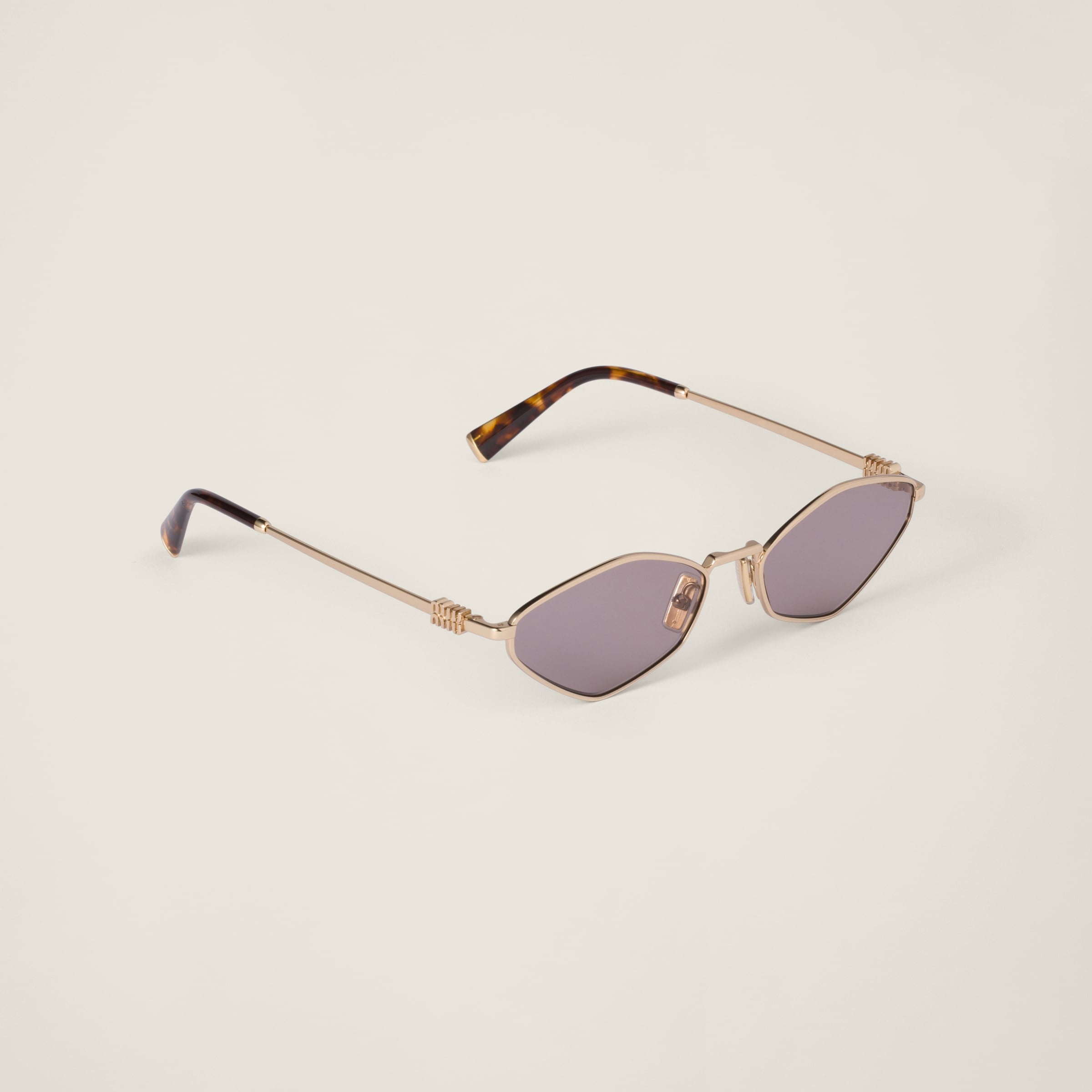 Miu Miu Logo sunglasses MAUVE LENSES