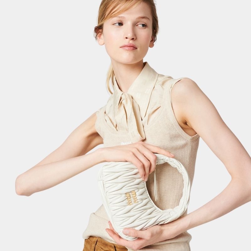 Wander Matelasse Nappa Leather Hobo Bag