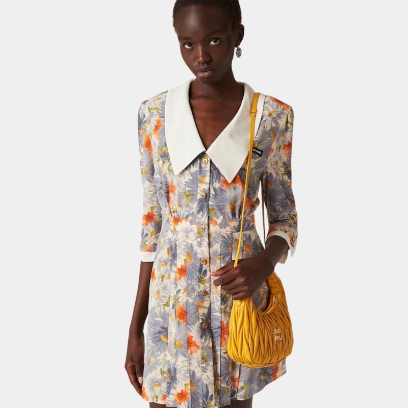 Wander Matelasse Nappa Leather Hobo Bag