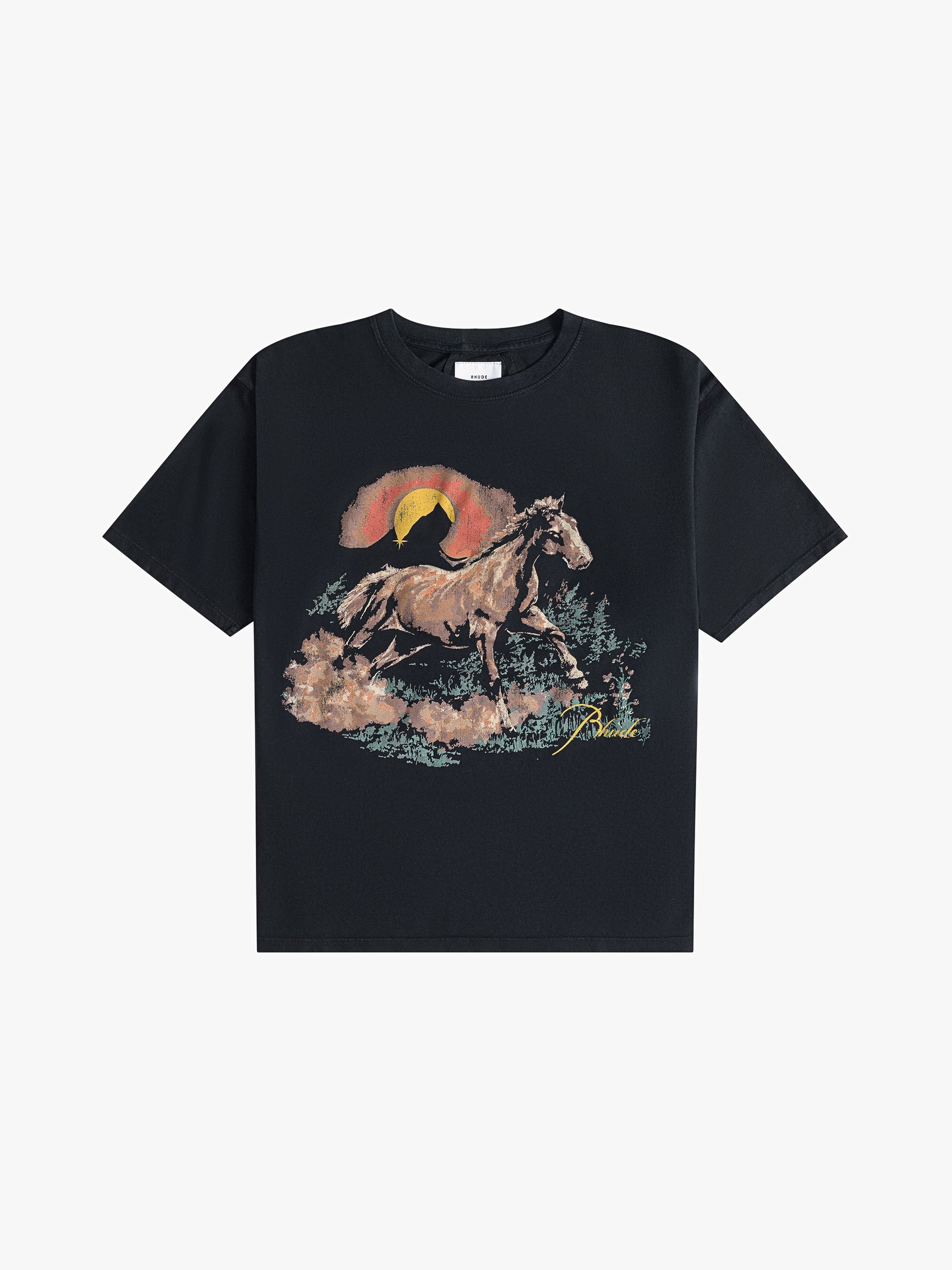 SANTO TEE - VTG BLACK