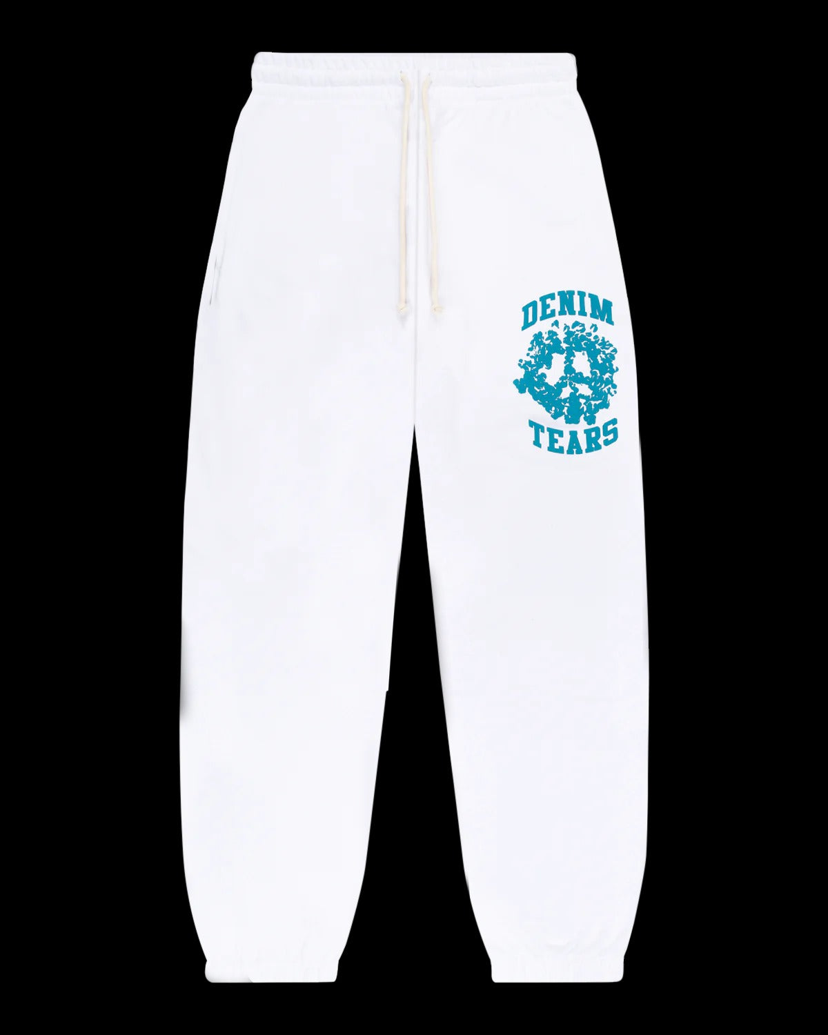 Denim University Sweatpants White White