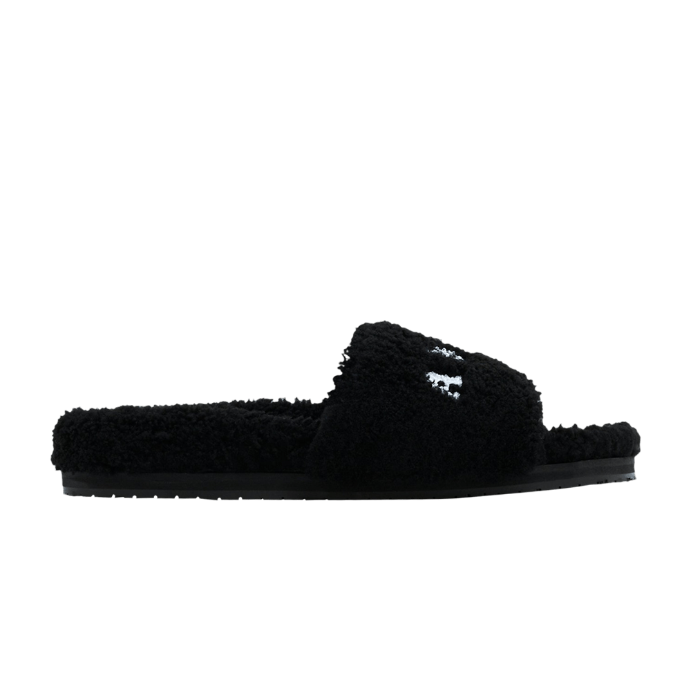 Amiri Slipper 'Shearling - Black'