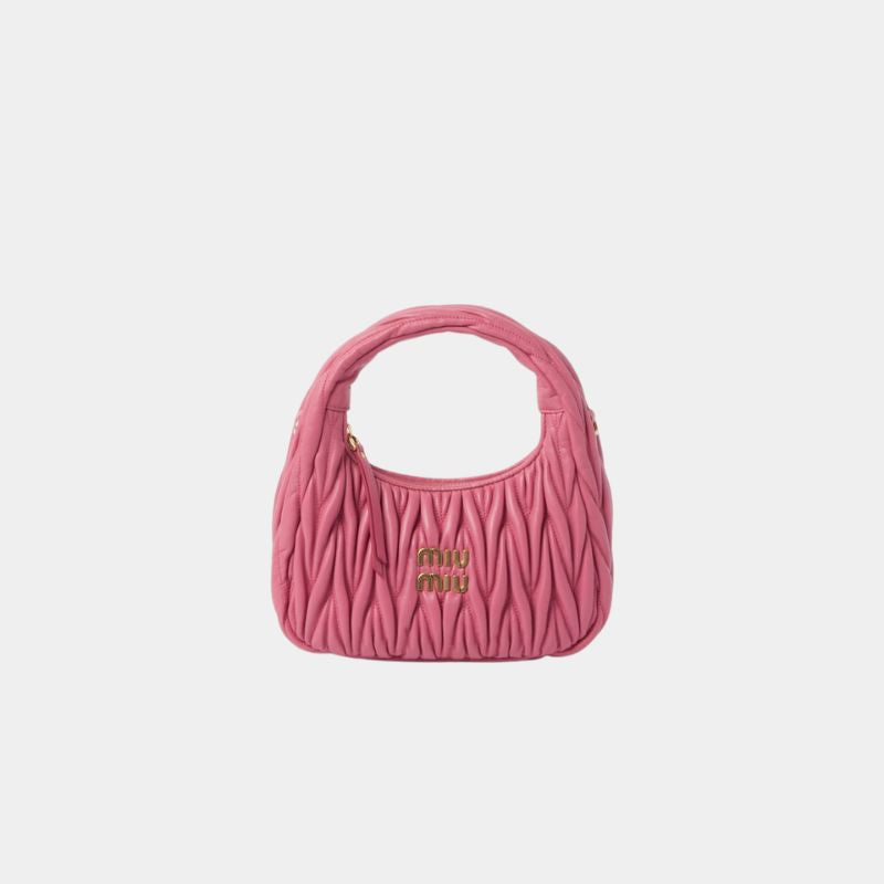 Wander Matelasse Nappa Leather Hobo Bag