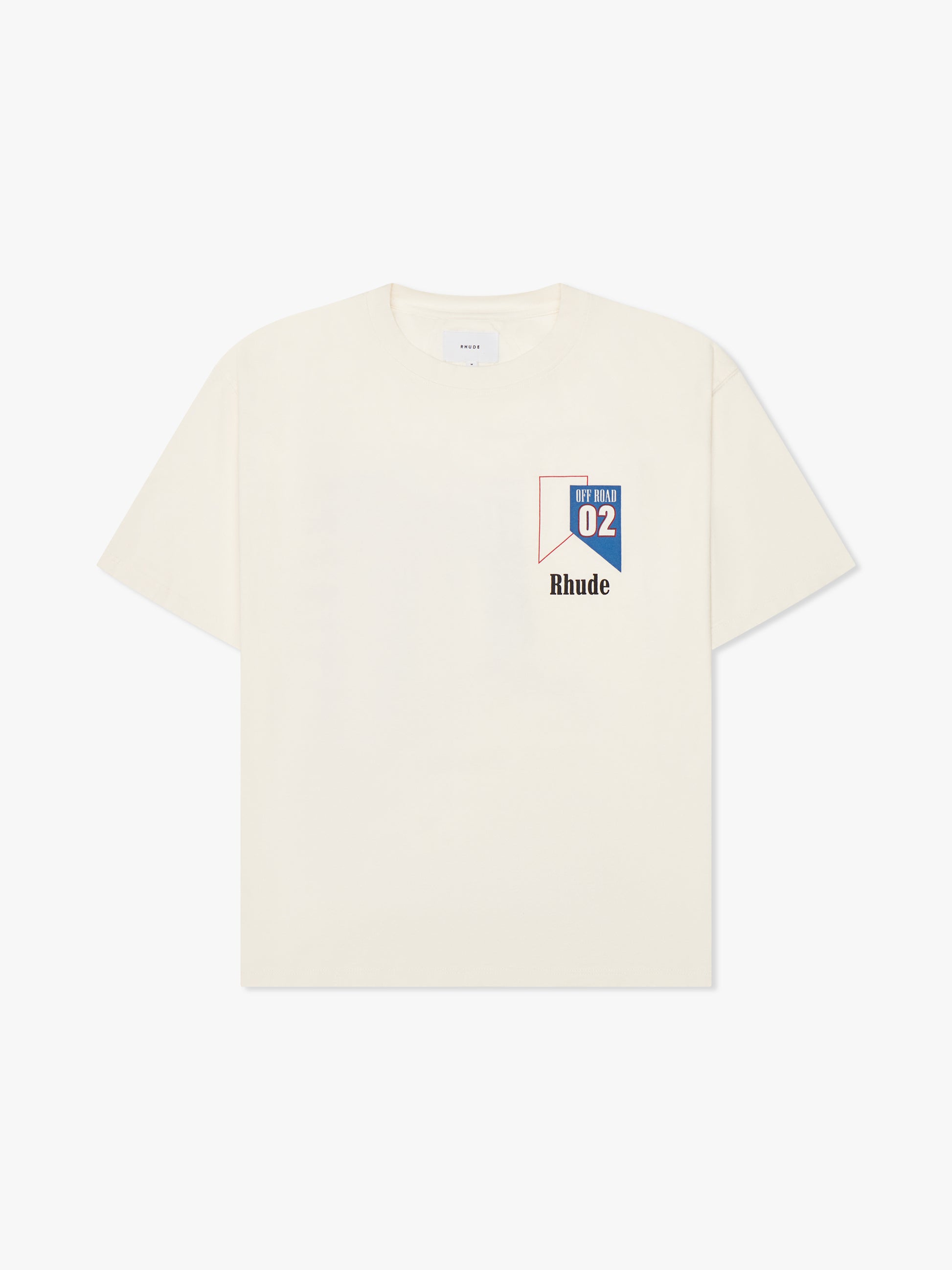 RHUDE 02 TEE - VTG WHITE