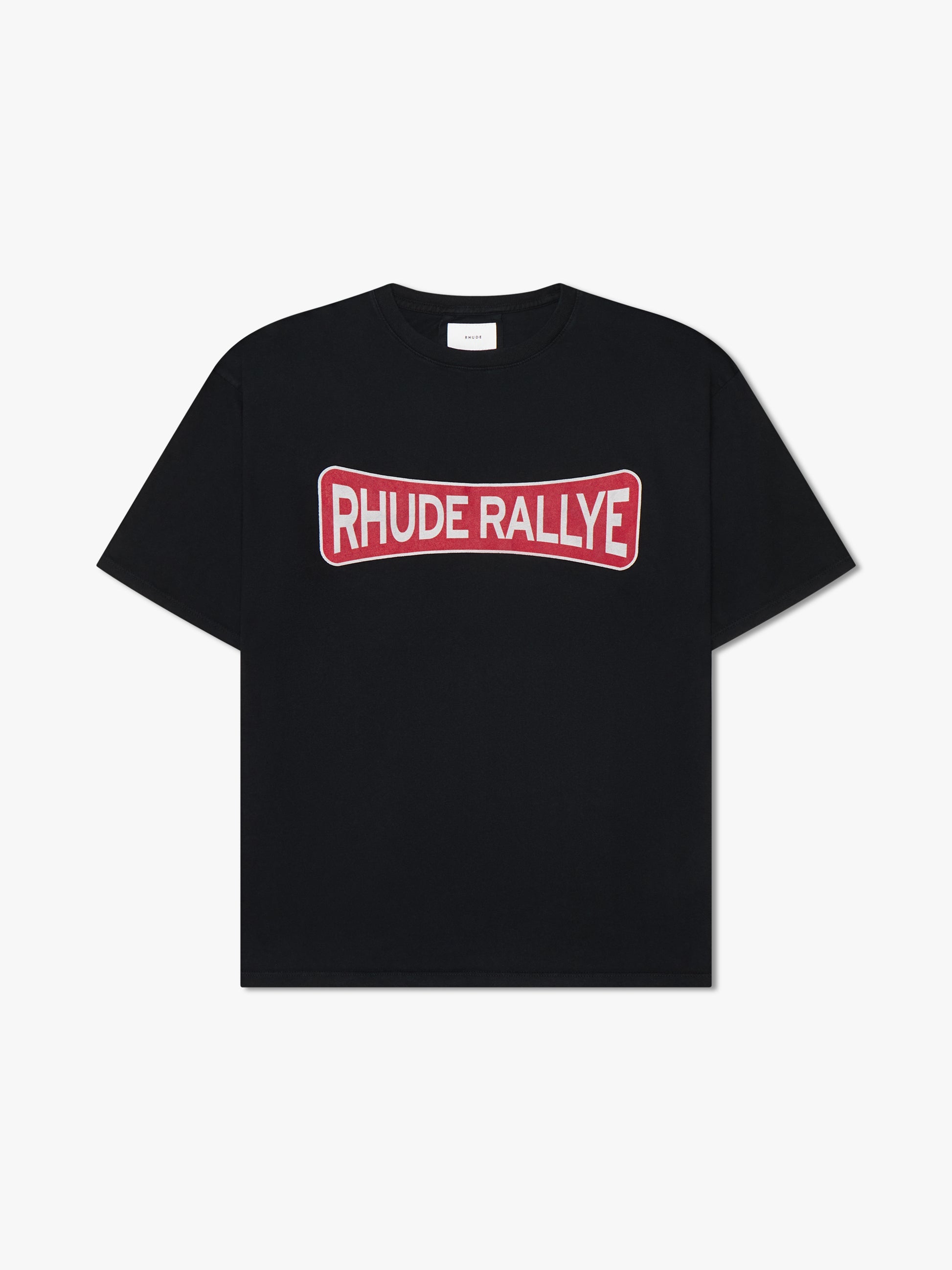 RHUDE RALLYE TEE - VTG BLACK
