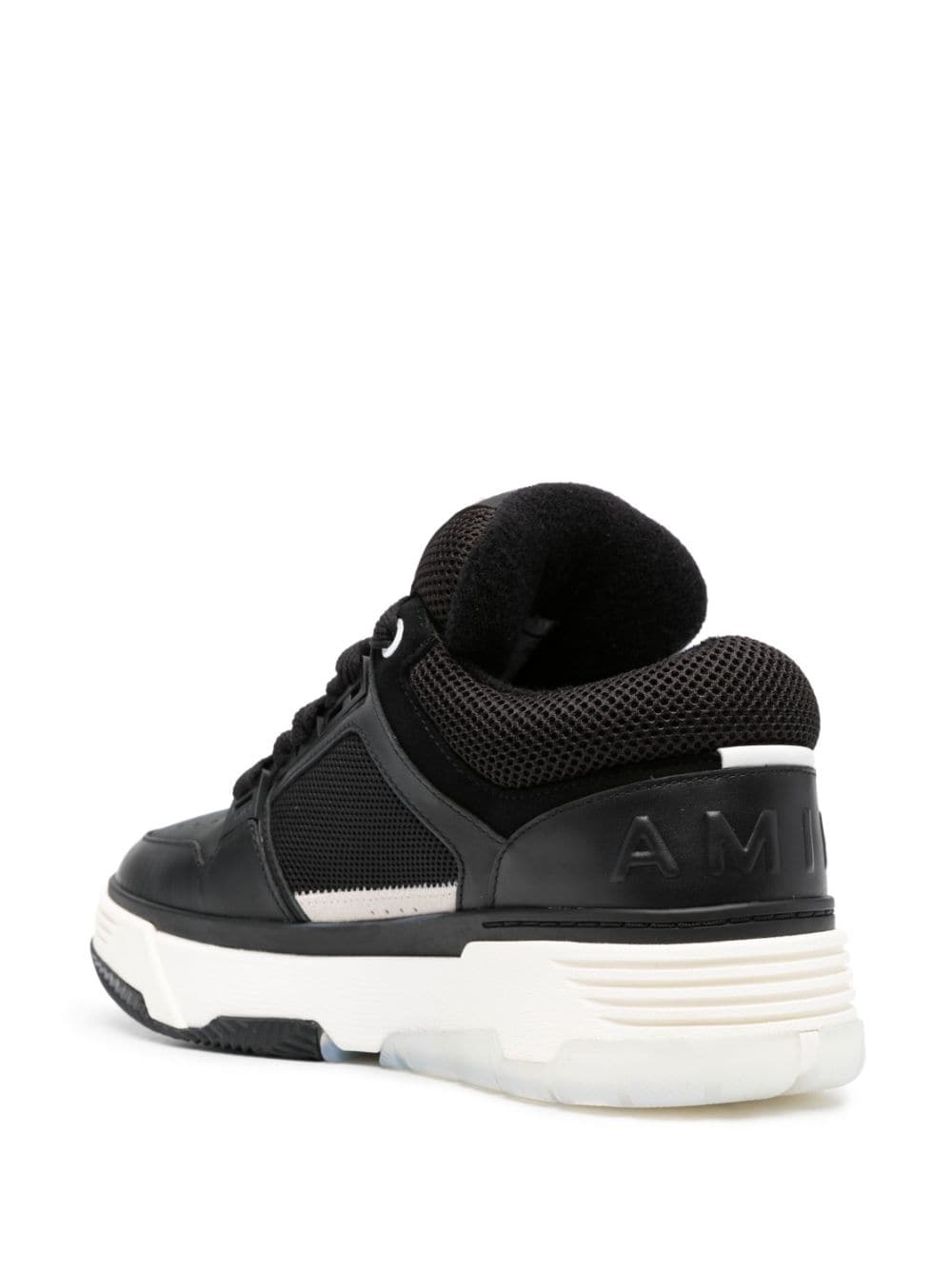 logo-patch lace-up sneakers